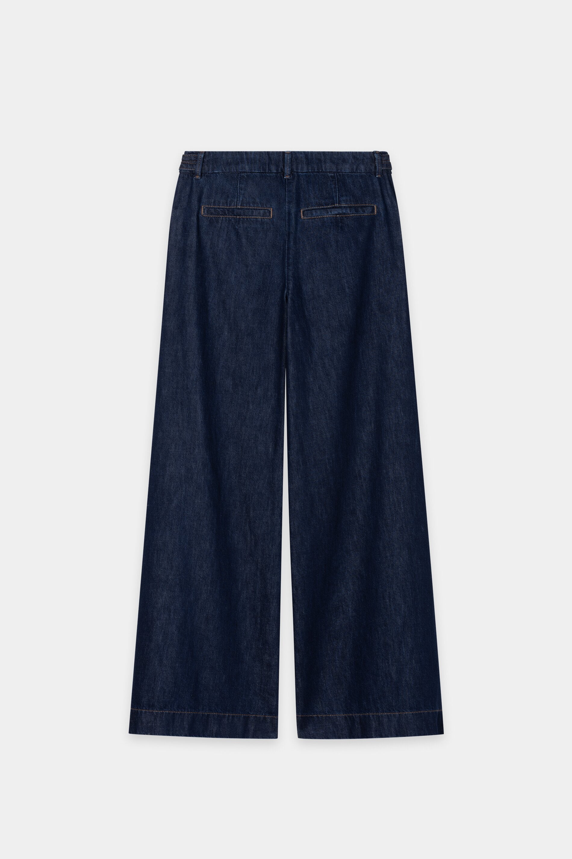 Wideleg-Chino-Denim - denim blue - Standard | Artikel Rück