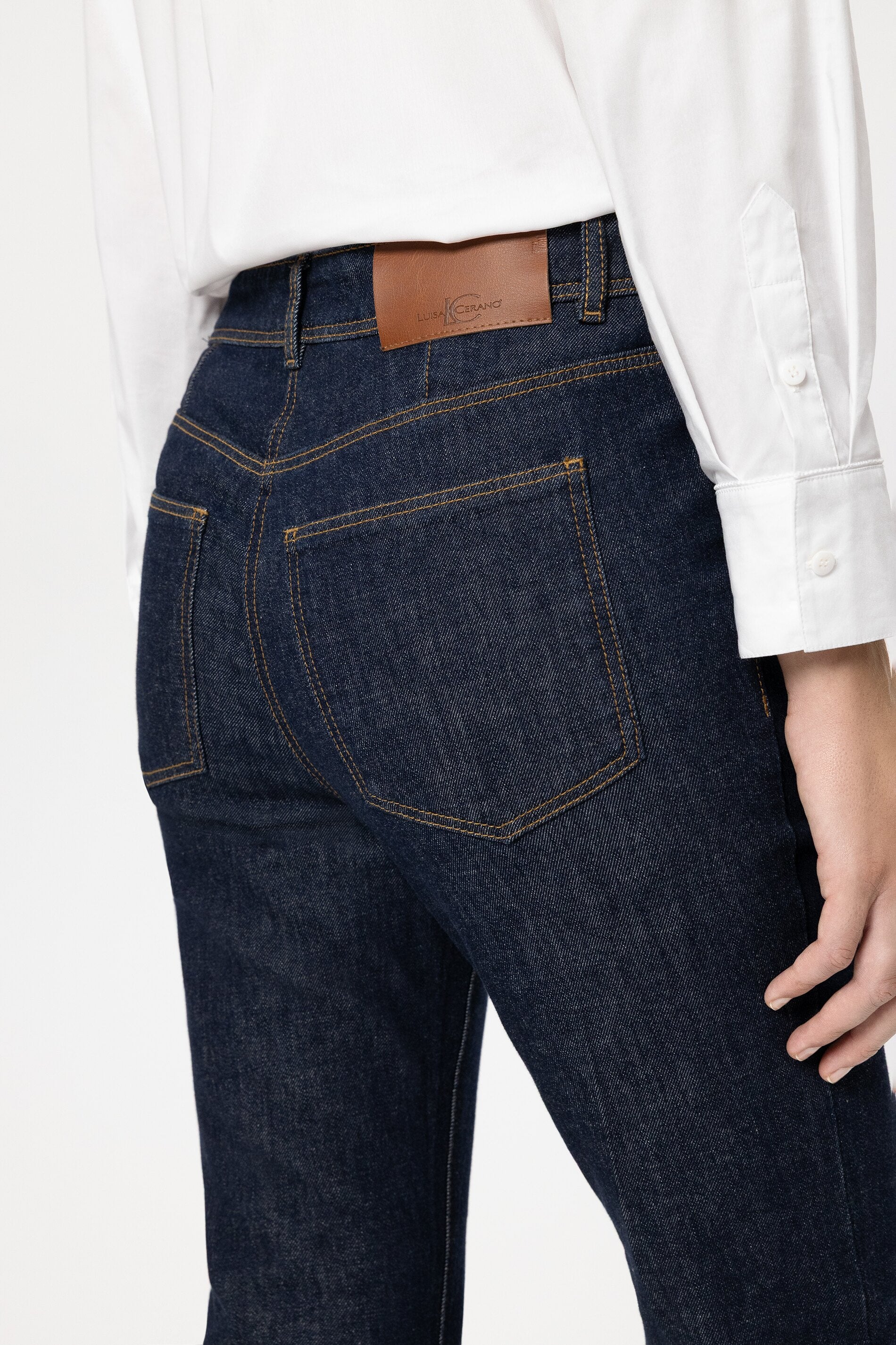 Authentic-Kickflare-Denim - denim blue - Standard | Model Detail