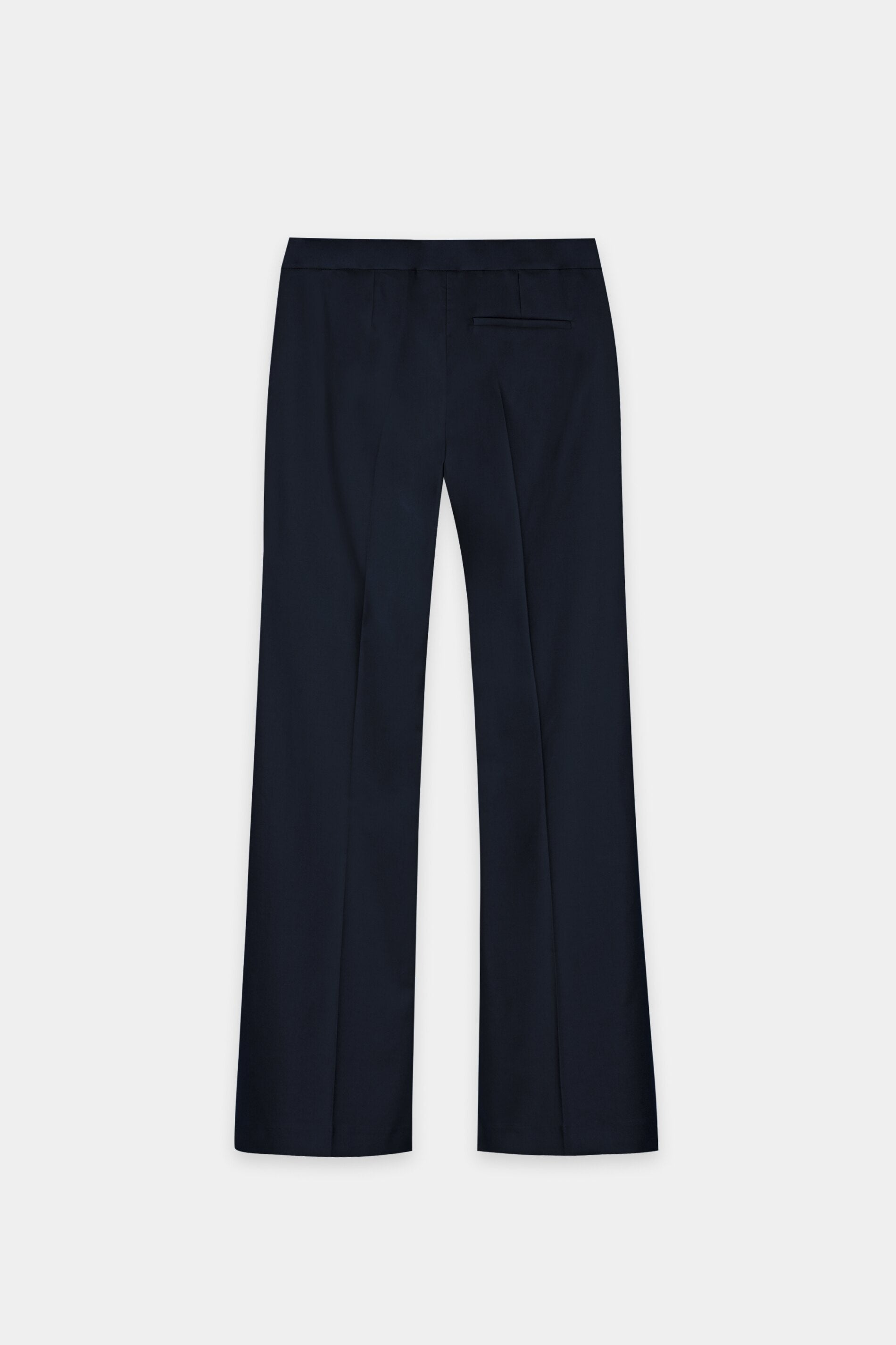 Gabardine-Flared-Pants - navy blue - Standard | Artikel Rück