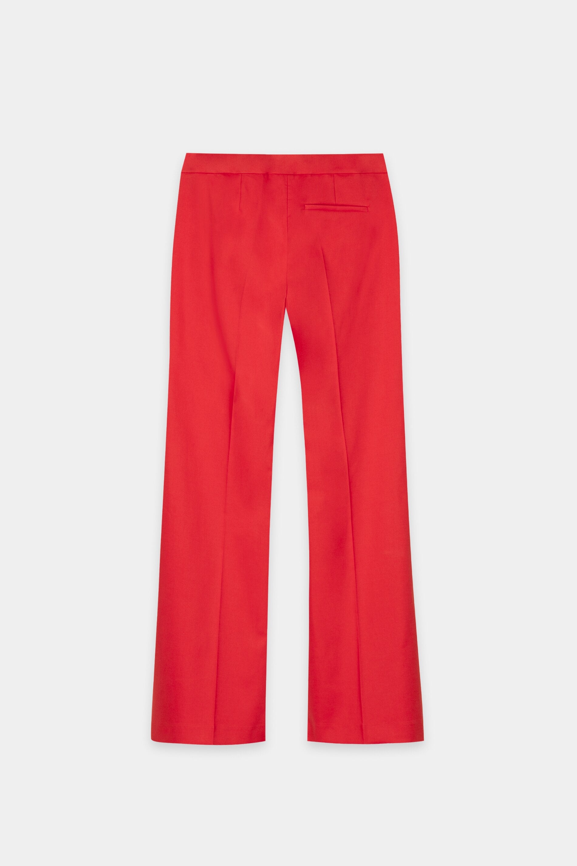 Gabardine-Flared-Pants - cherry red - Standard | Artikel Rück