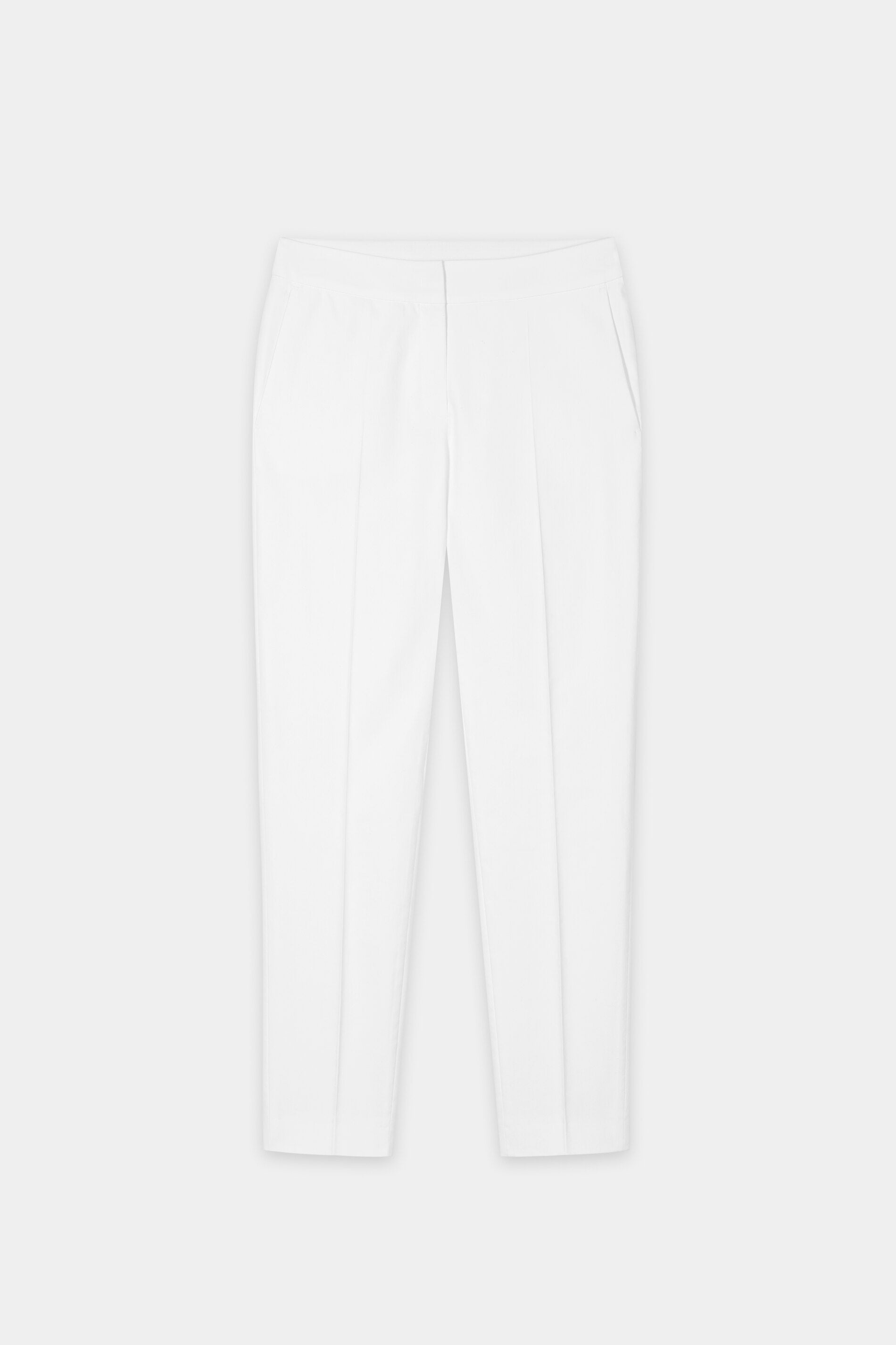 Slim-Tailored-Pants - white - Standard | Artikel Front