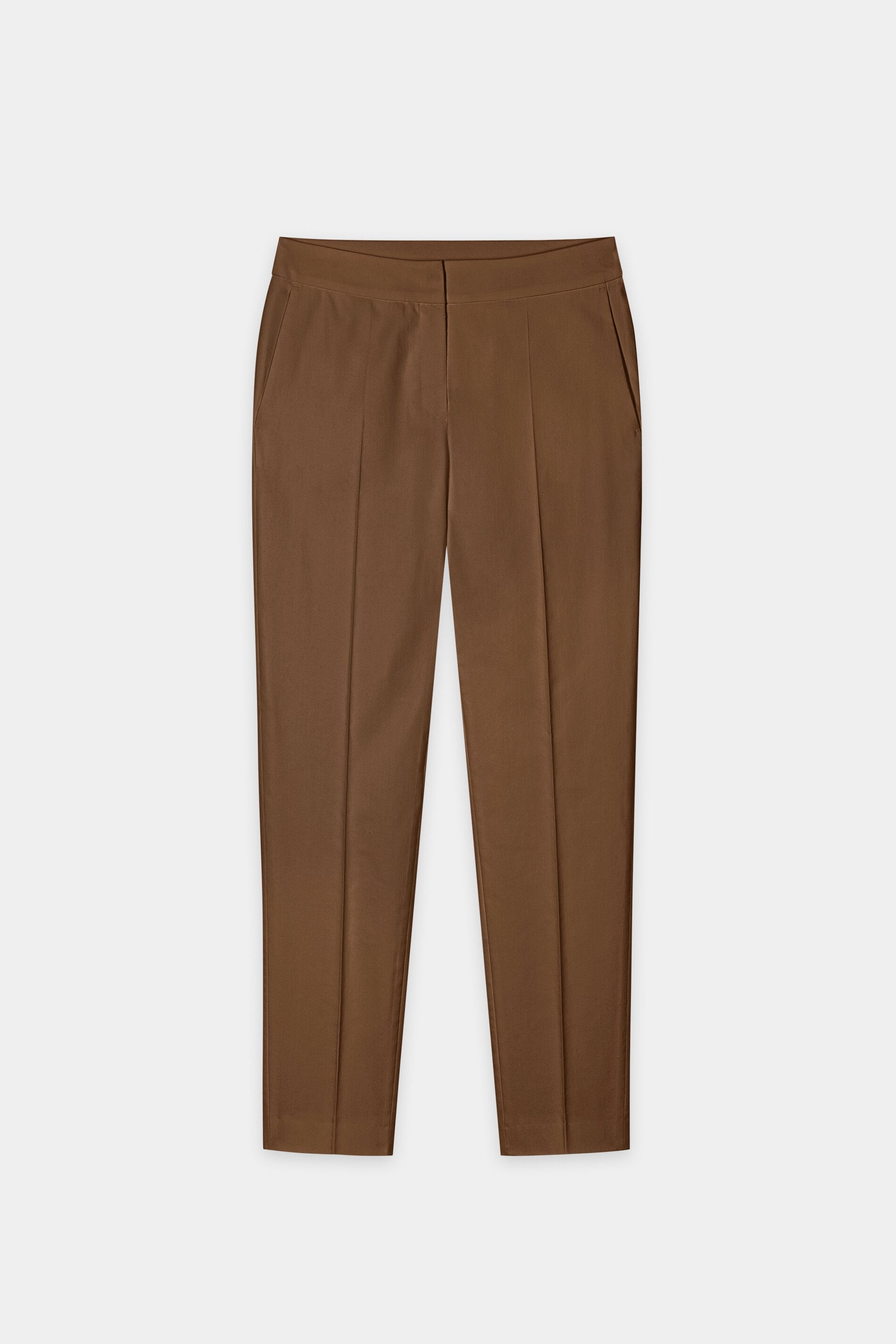 Slim-Tailored-Pants - dark terracotta - Standard | Artikel Front