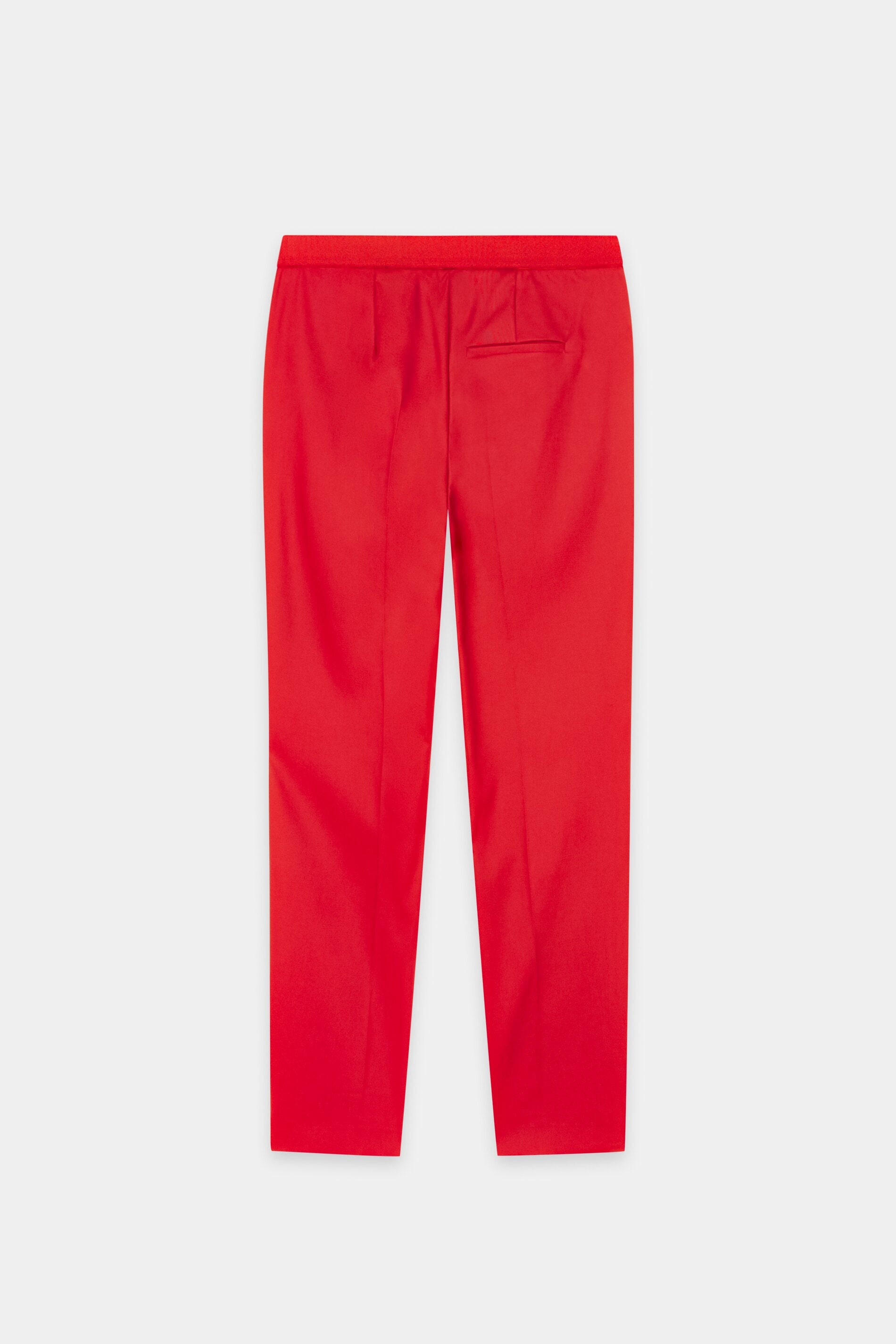 Gabardine-Slimtailored-Pants - cherry red - Standard | Artikel Rück