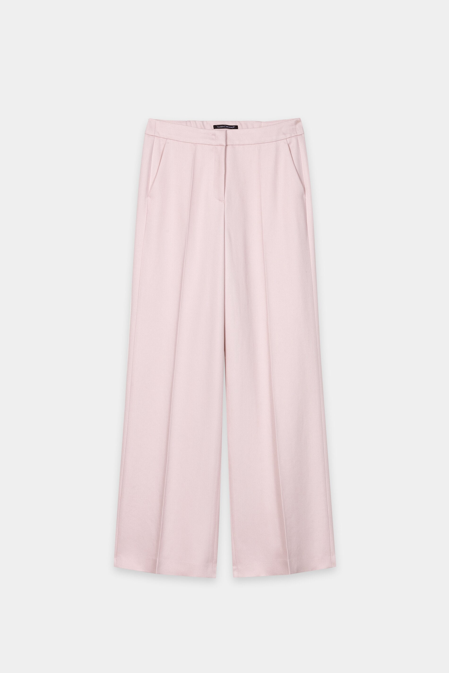 Twill-Wideleg-Pants - creamy blush - Standard | Artikel Front
