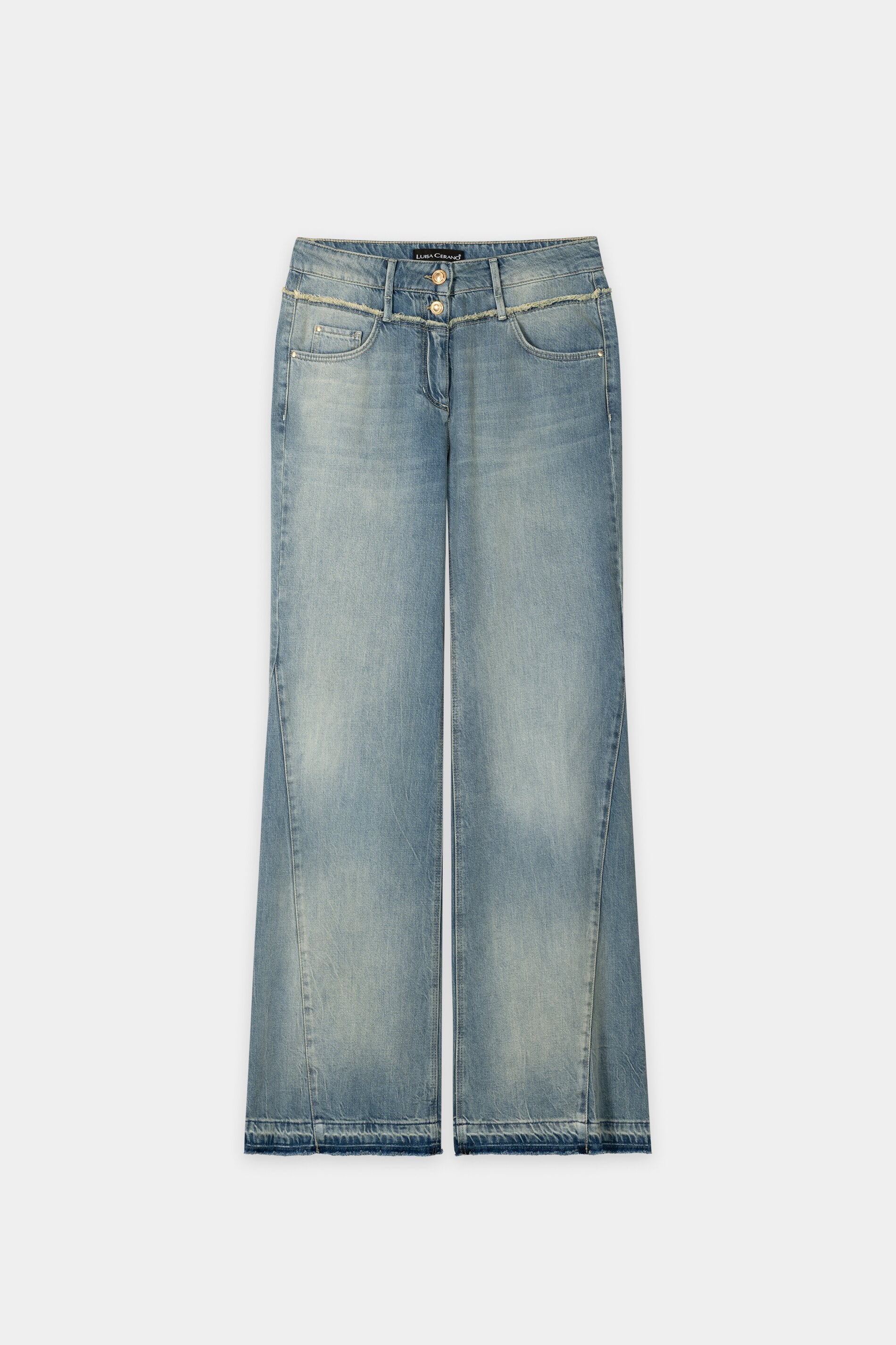 Authentic-Flared-Denim - denim blue - Standard | Artikel Front