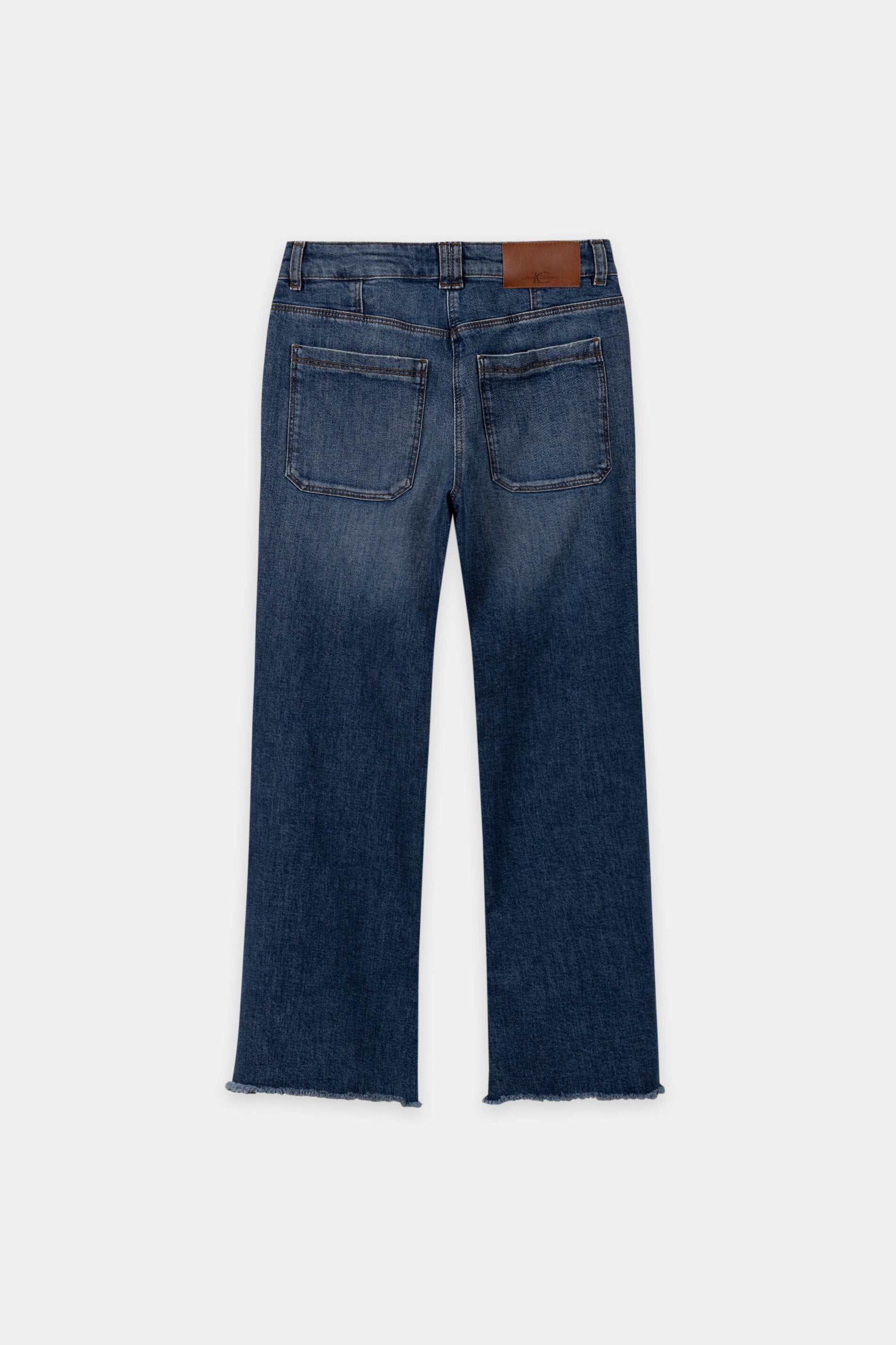 Babyflare-Stretch-Denim - denim blue - Standard | Artikel Rück