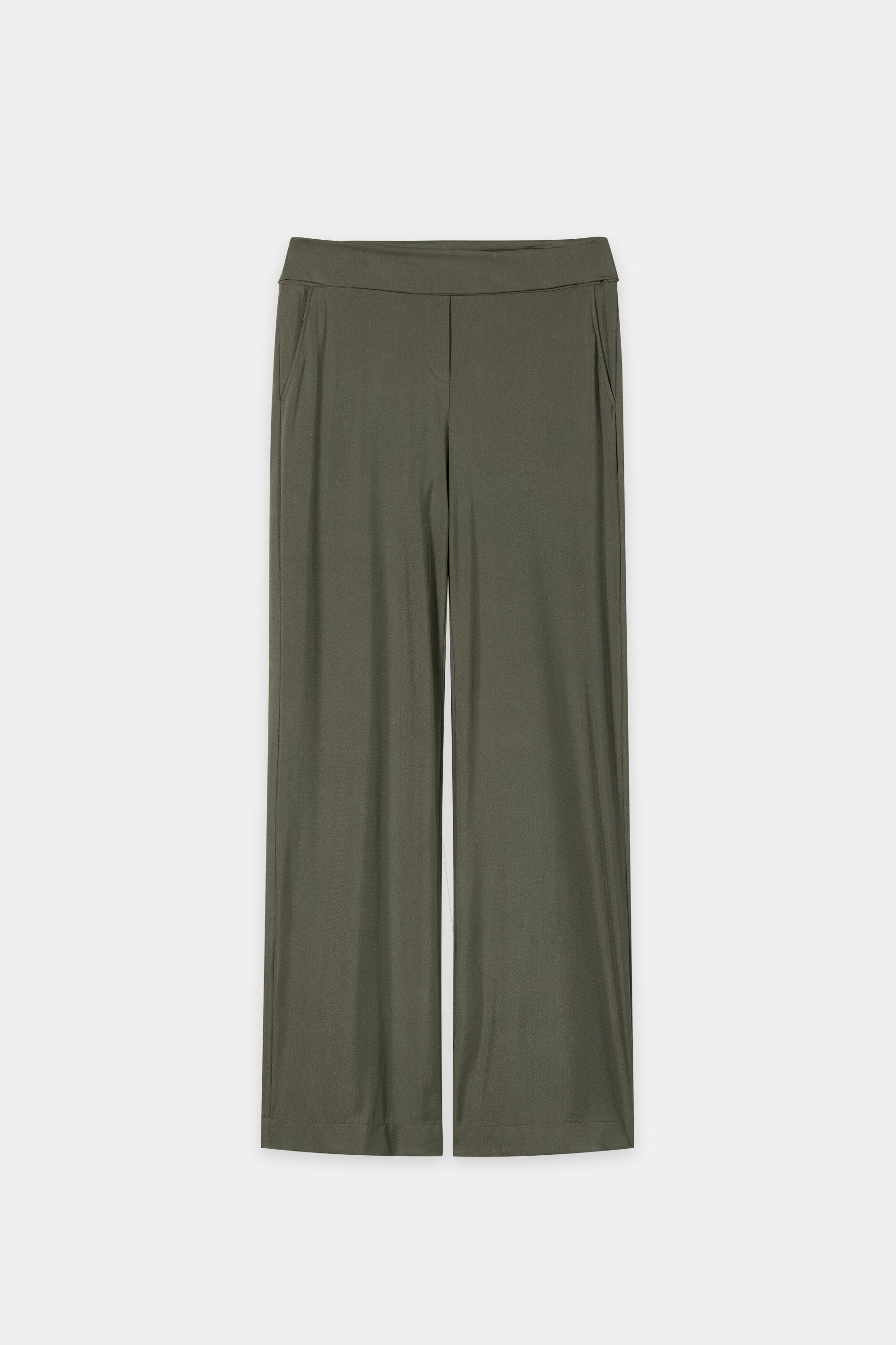 Softshell-Wideleg-Pants - khaki - Standard | Artikel Front