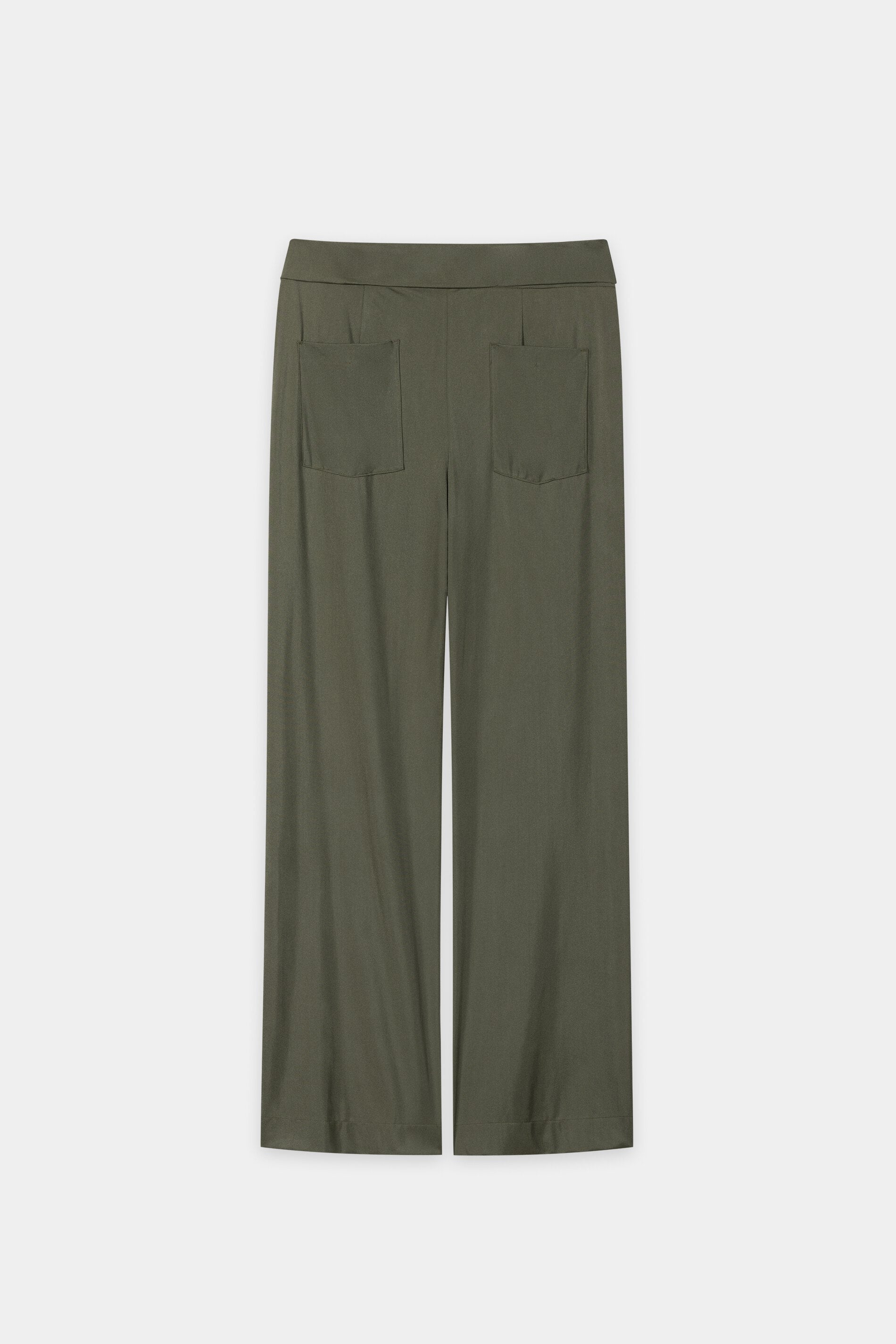 Softshell-Wideleg-Pants - khaki - Standard | Artikel Rück