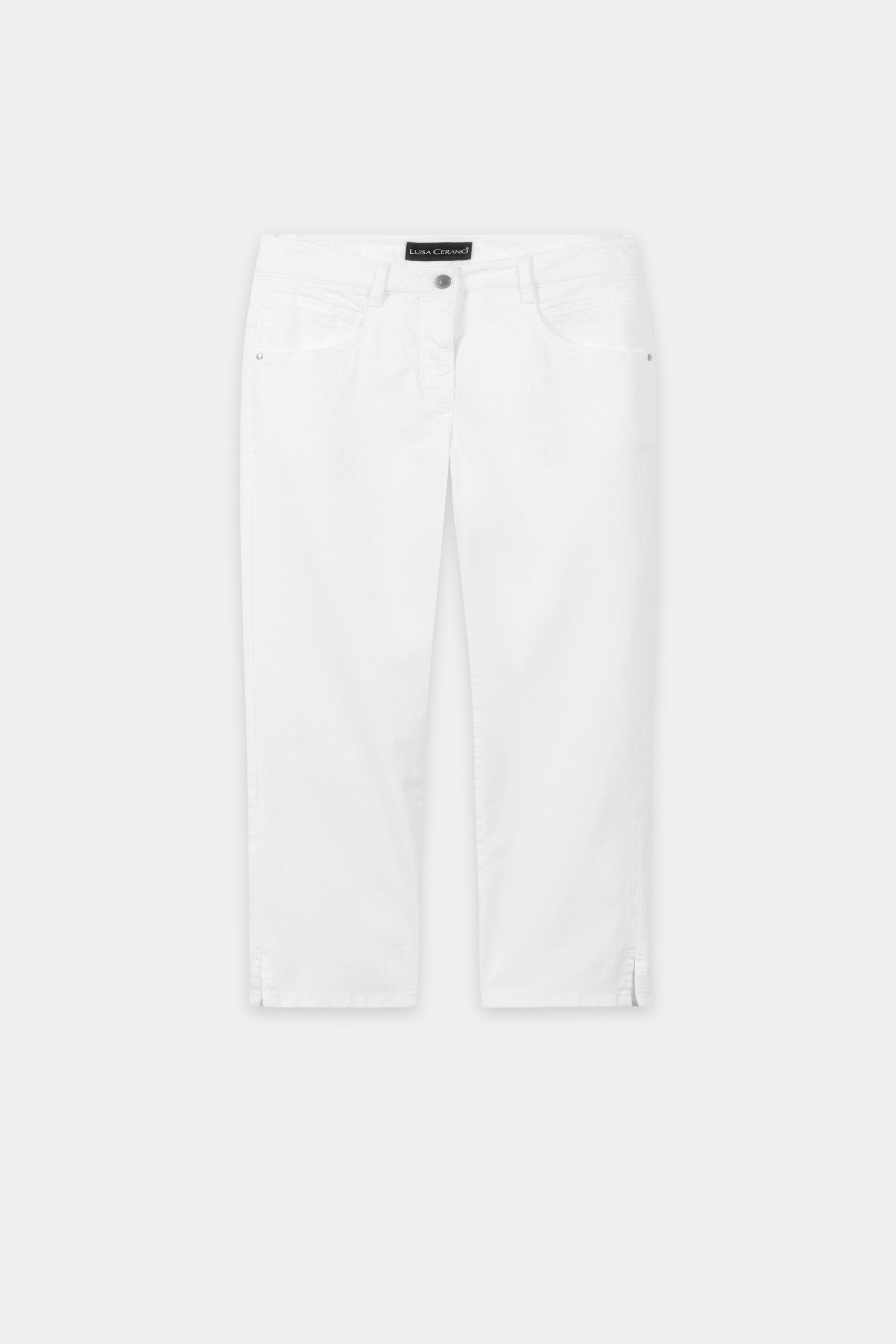 Skinny-Capri-Denim - white - Standard | Artikel Front