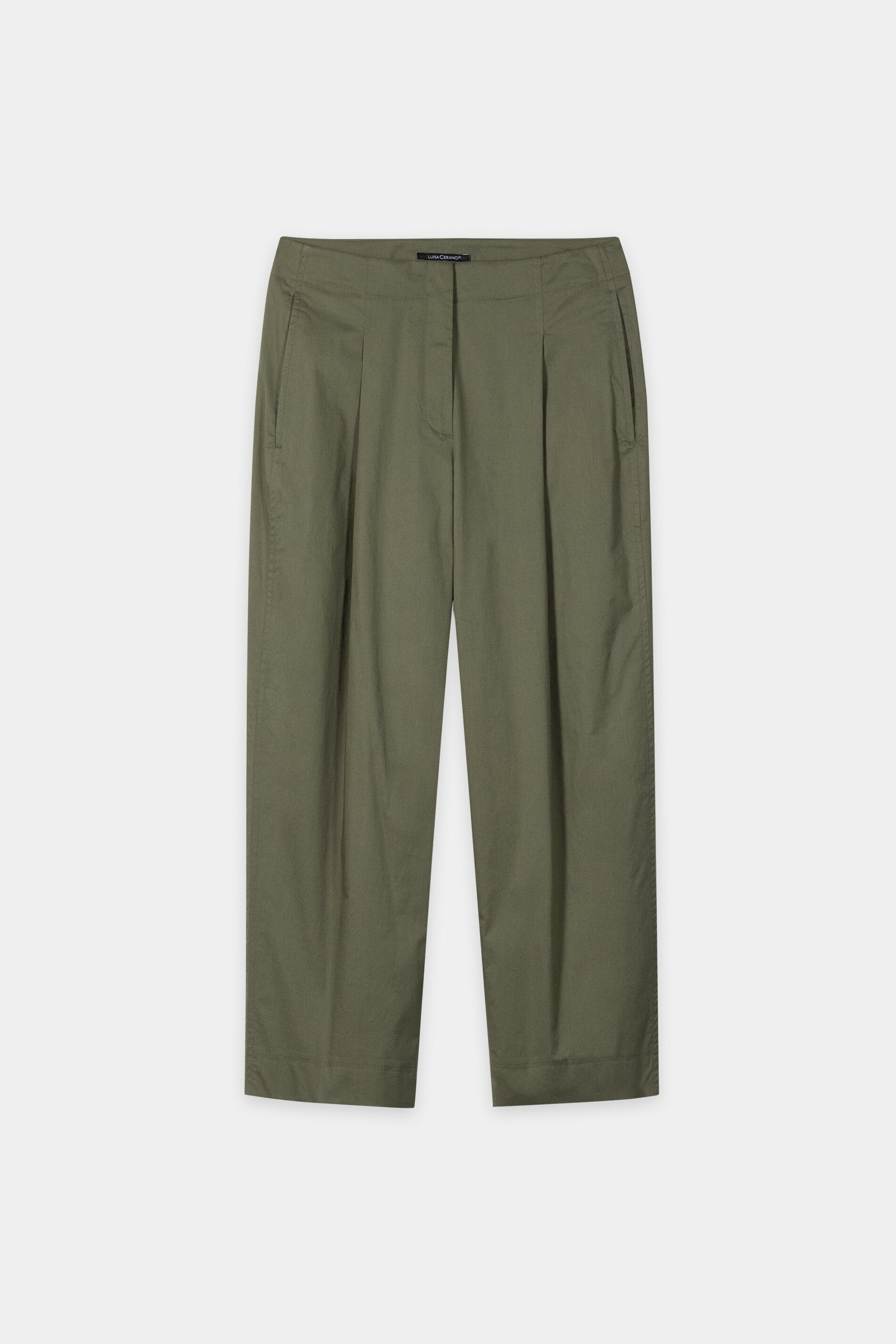 Gabardine-Tapered-Pants - khaki - Standard | Artikel Front