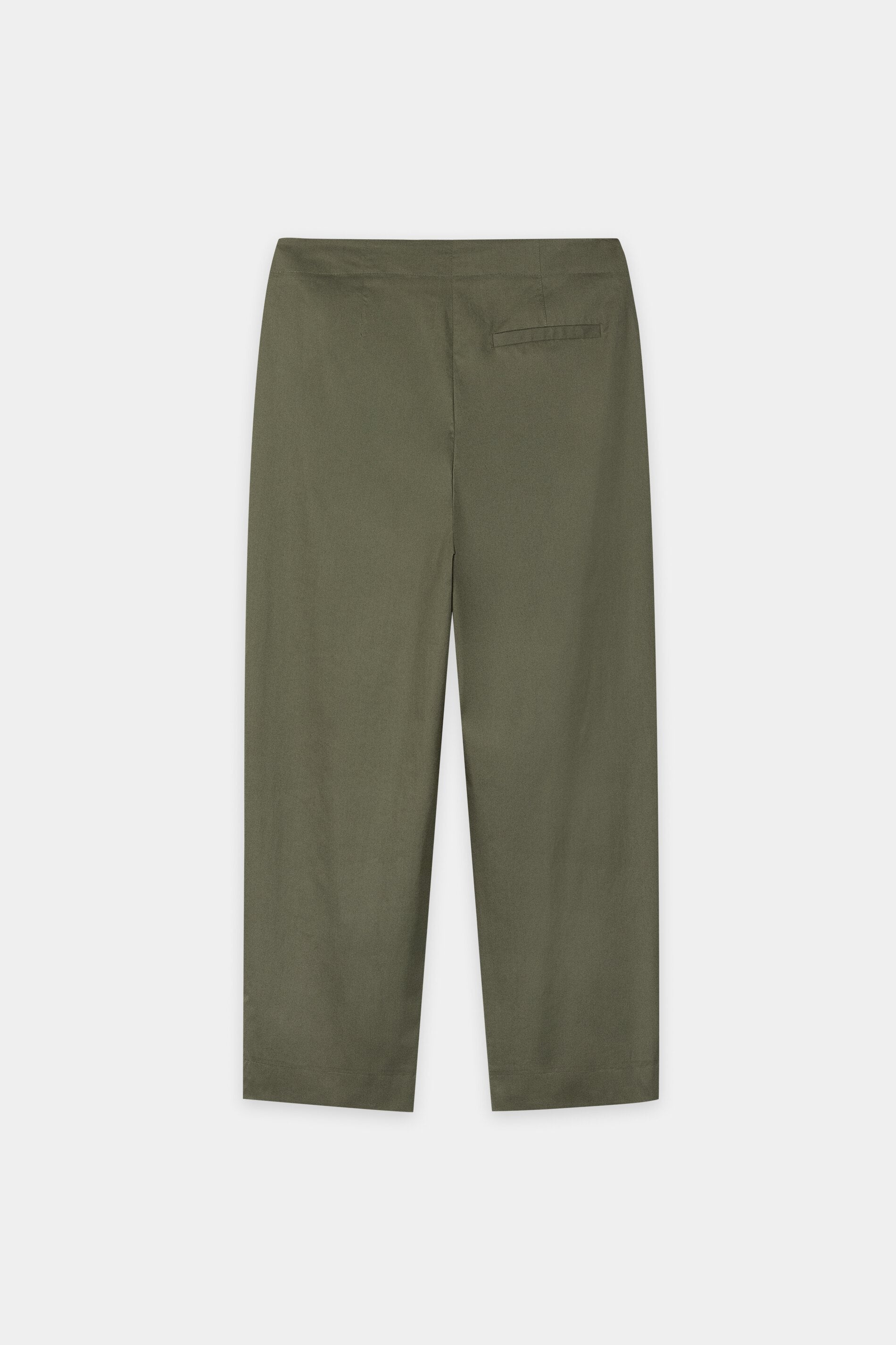 Gabardine-Tapered-Pants - khaki - Standard | Artikel Rück