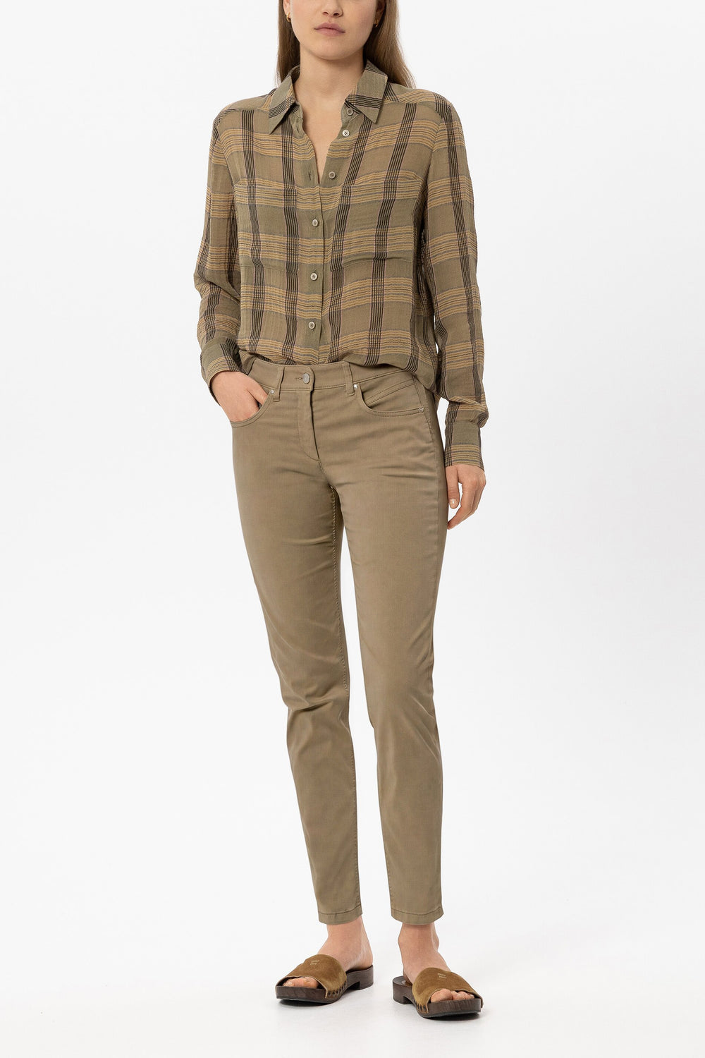 High-Stretch-Colour-Denim - salbei - Standard