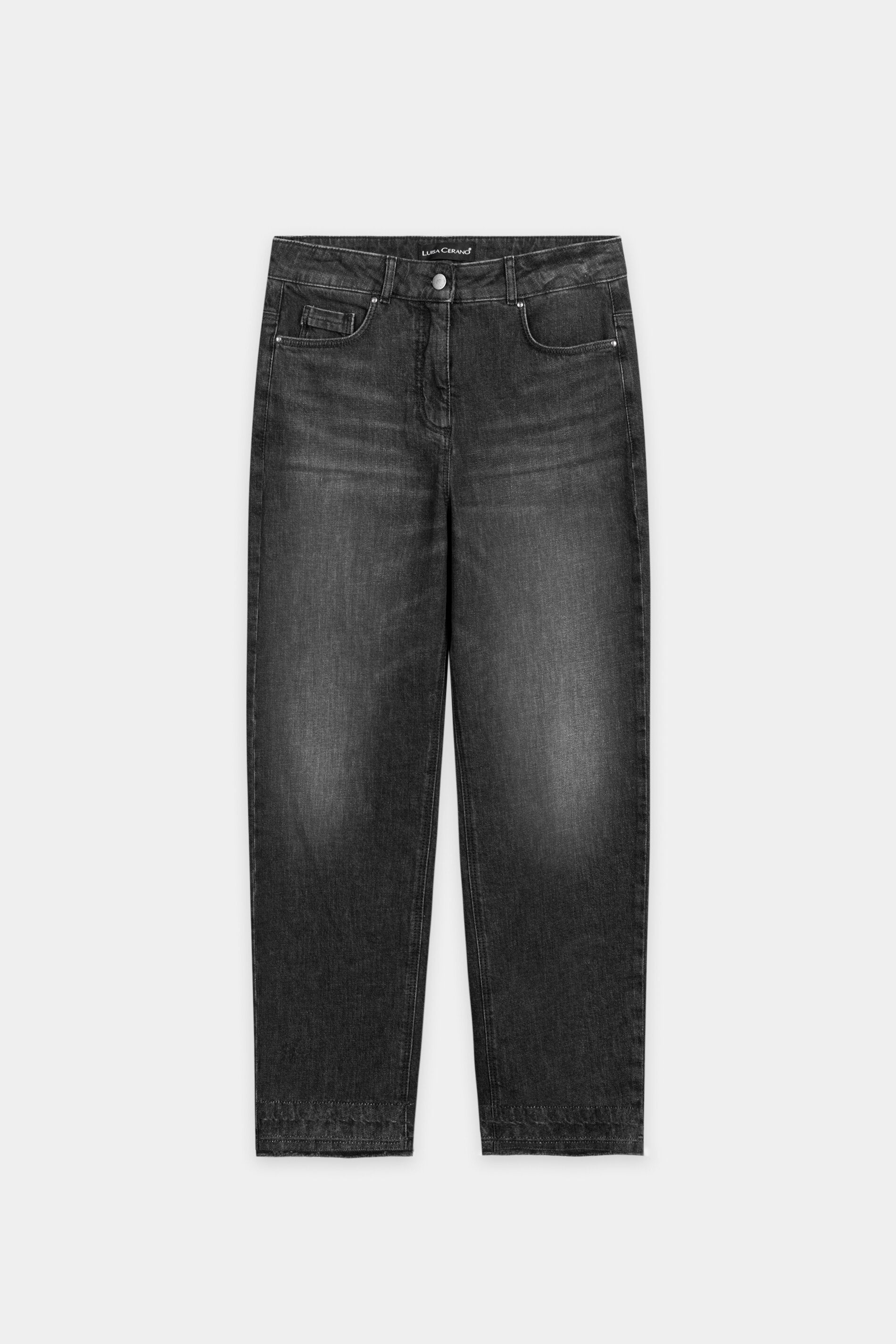 Authentic-Barrelleg-Denim - denim black - Standard | Artikel Front