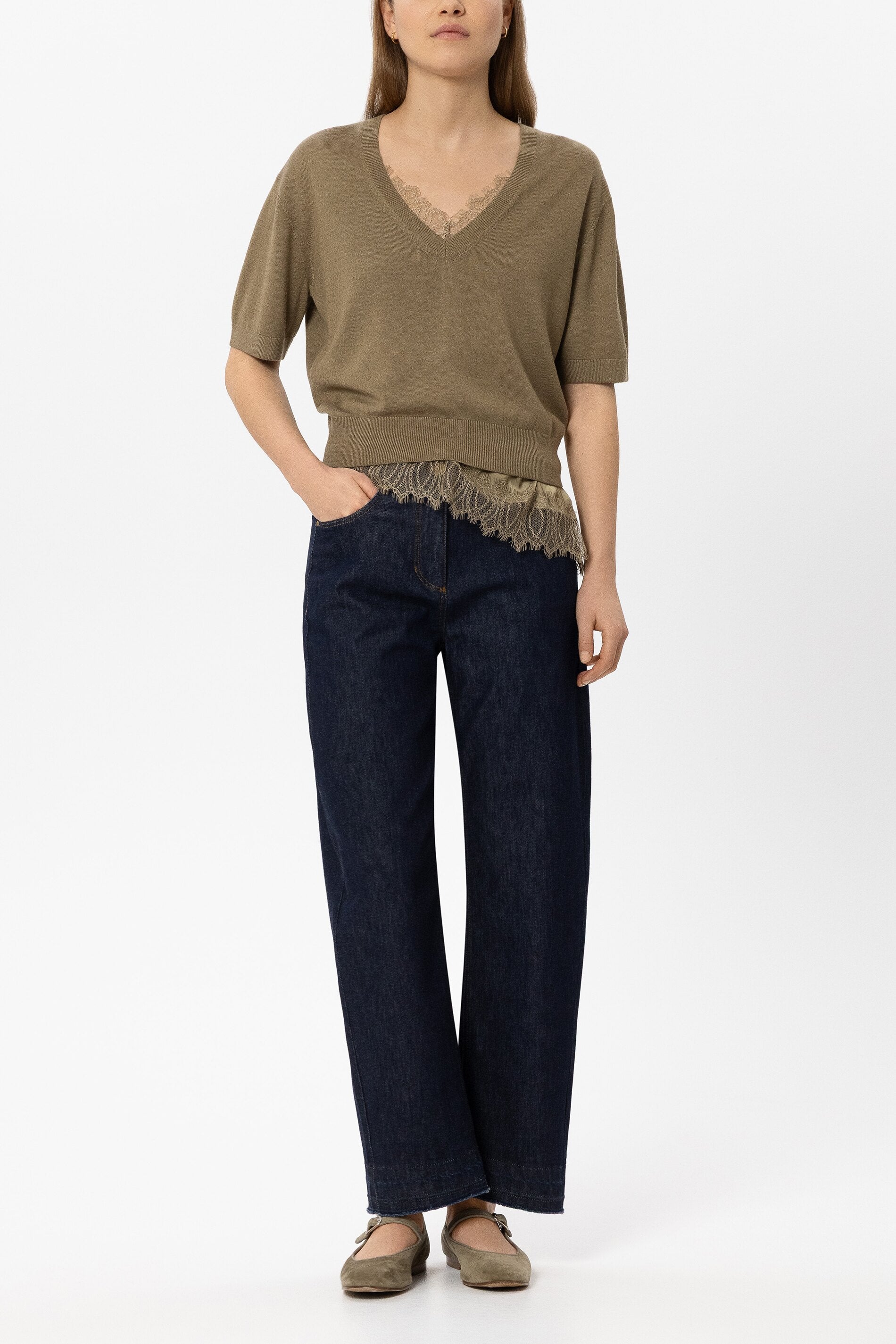 Authentic-Barrelleg-Denim - multi - Standard | Model Front