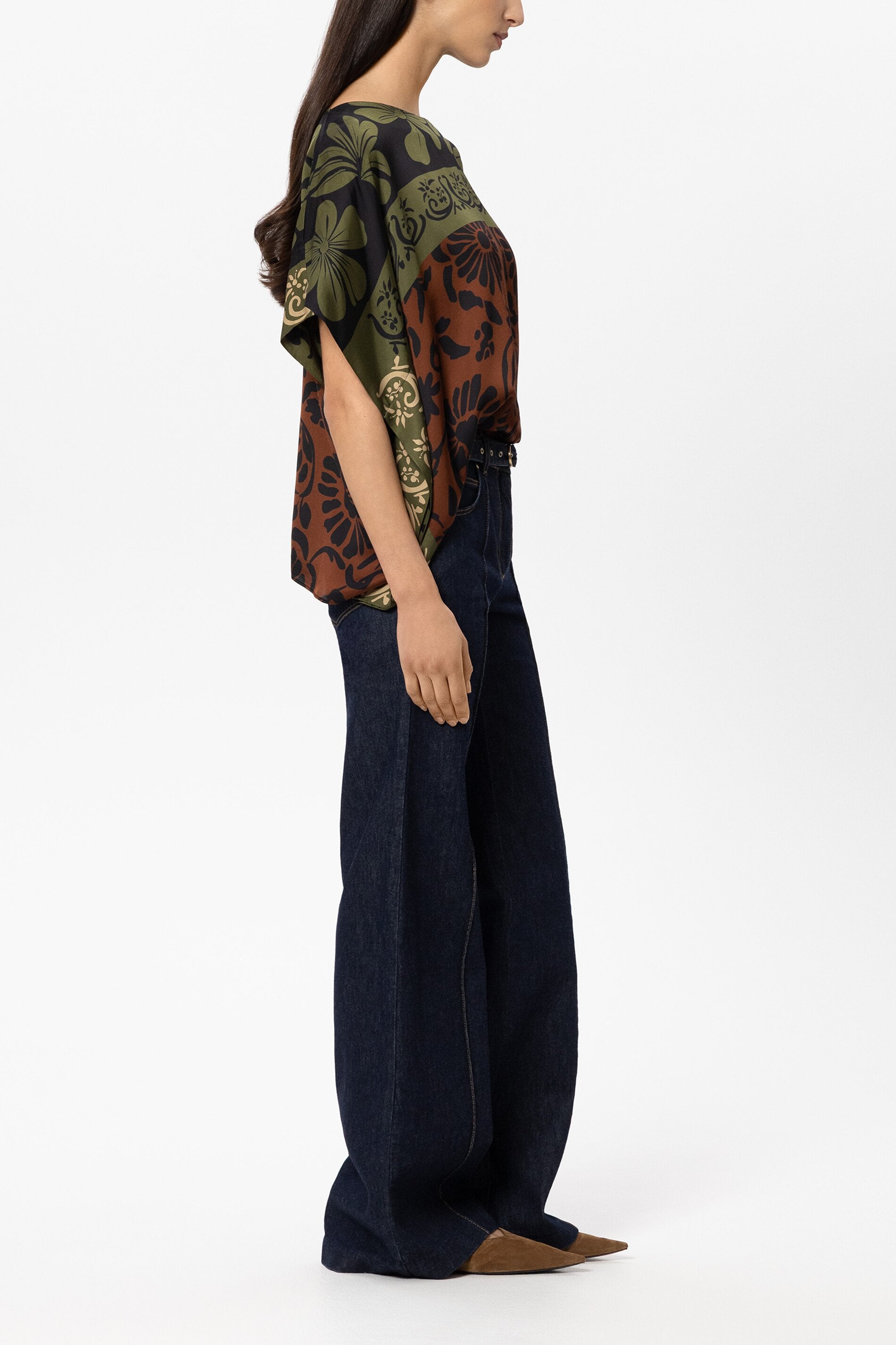 Authentic-Flared-Denim - multi - Standard | Model Seite