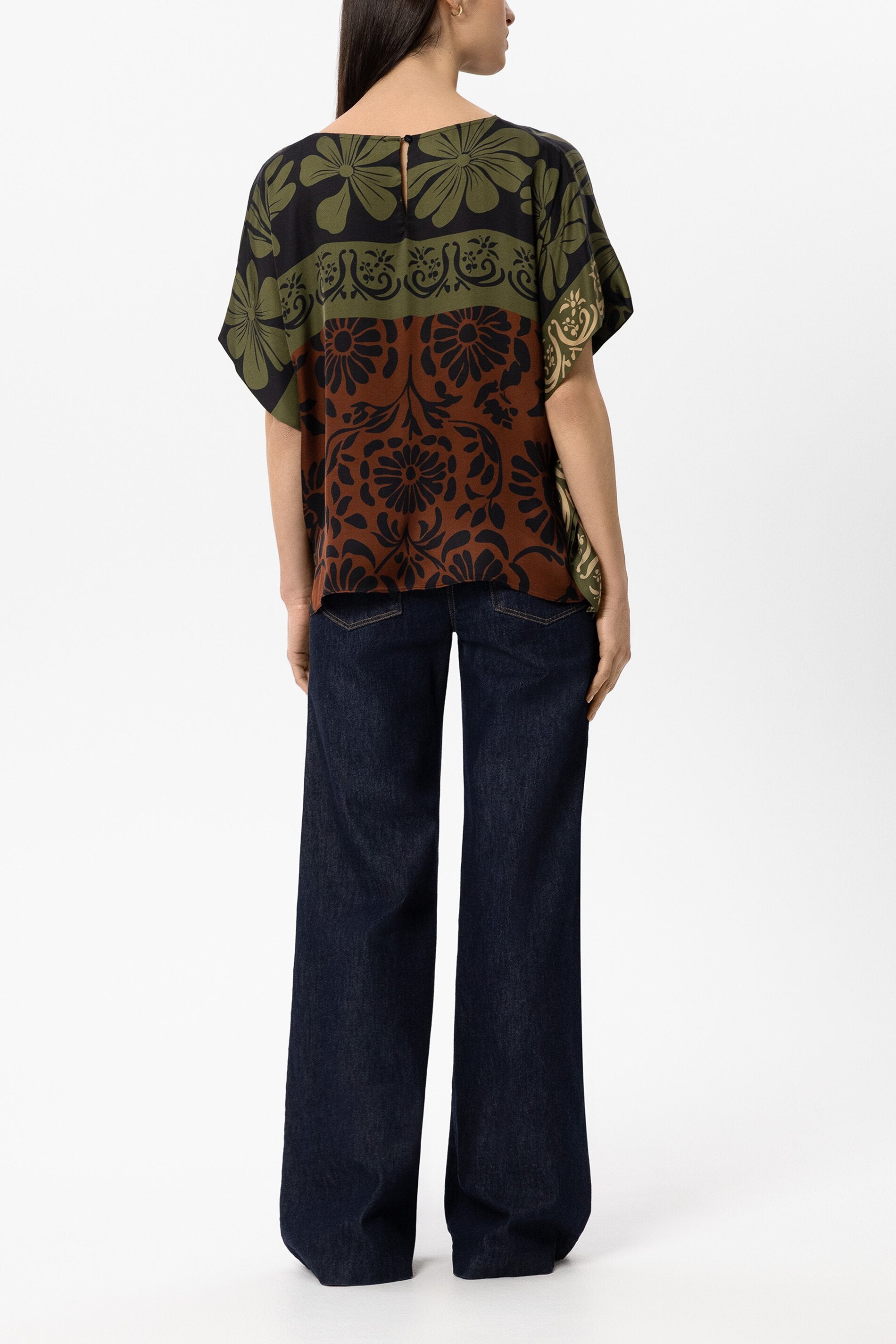 Authentic-Flared-Denim - multi - Standard | Model Rück