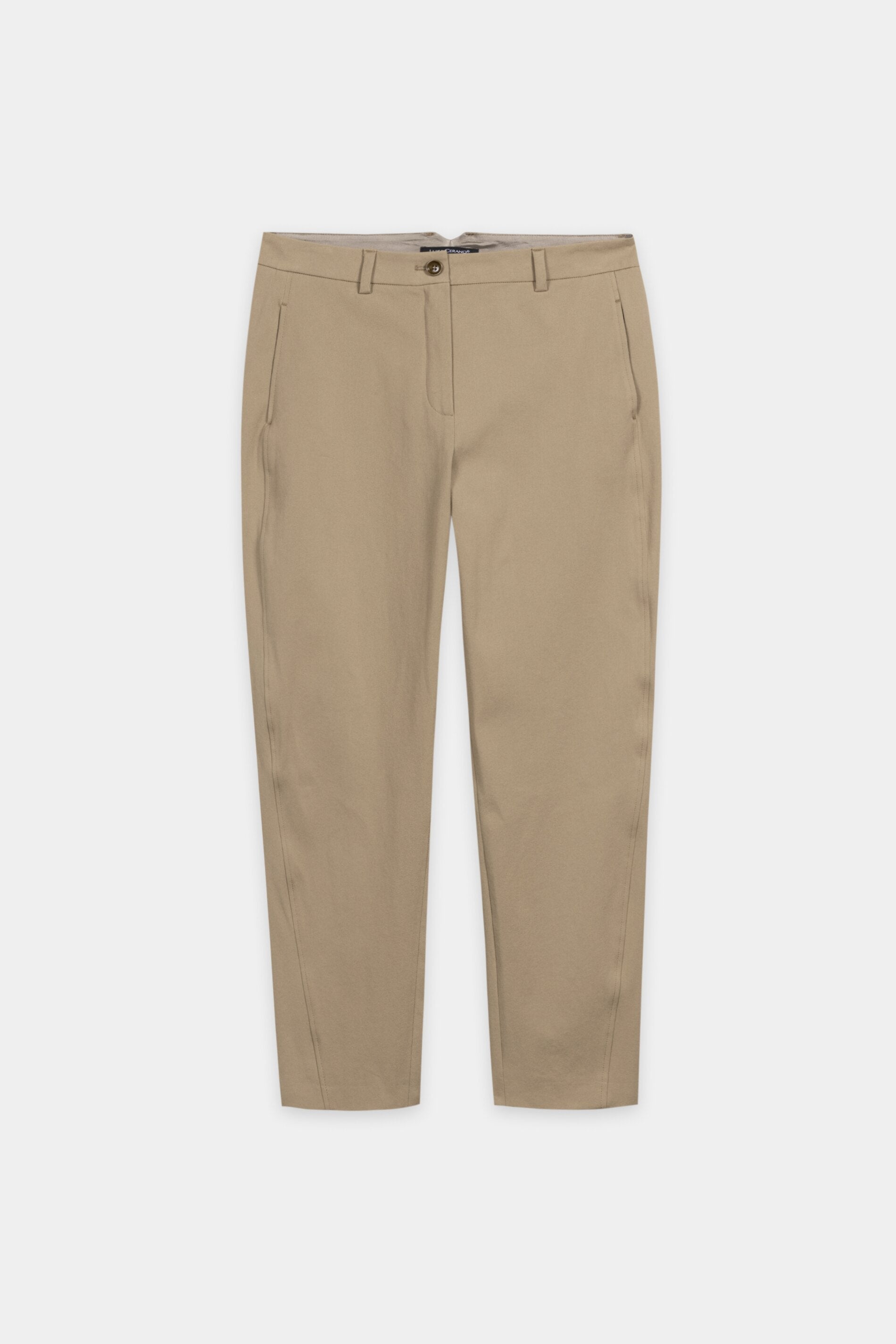 Baumwoll-Barrelleg-Pants - salbei - Standard | Artikel Front