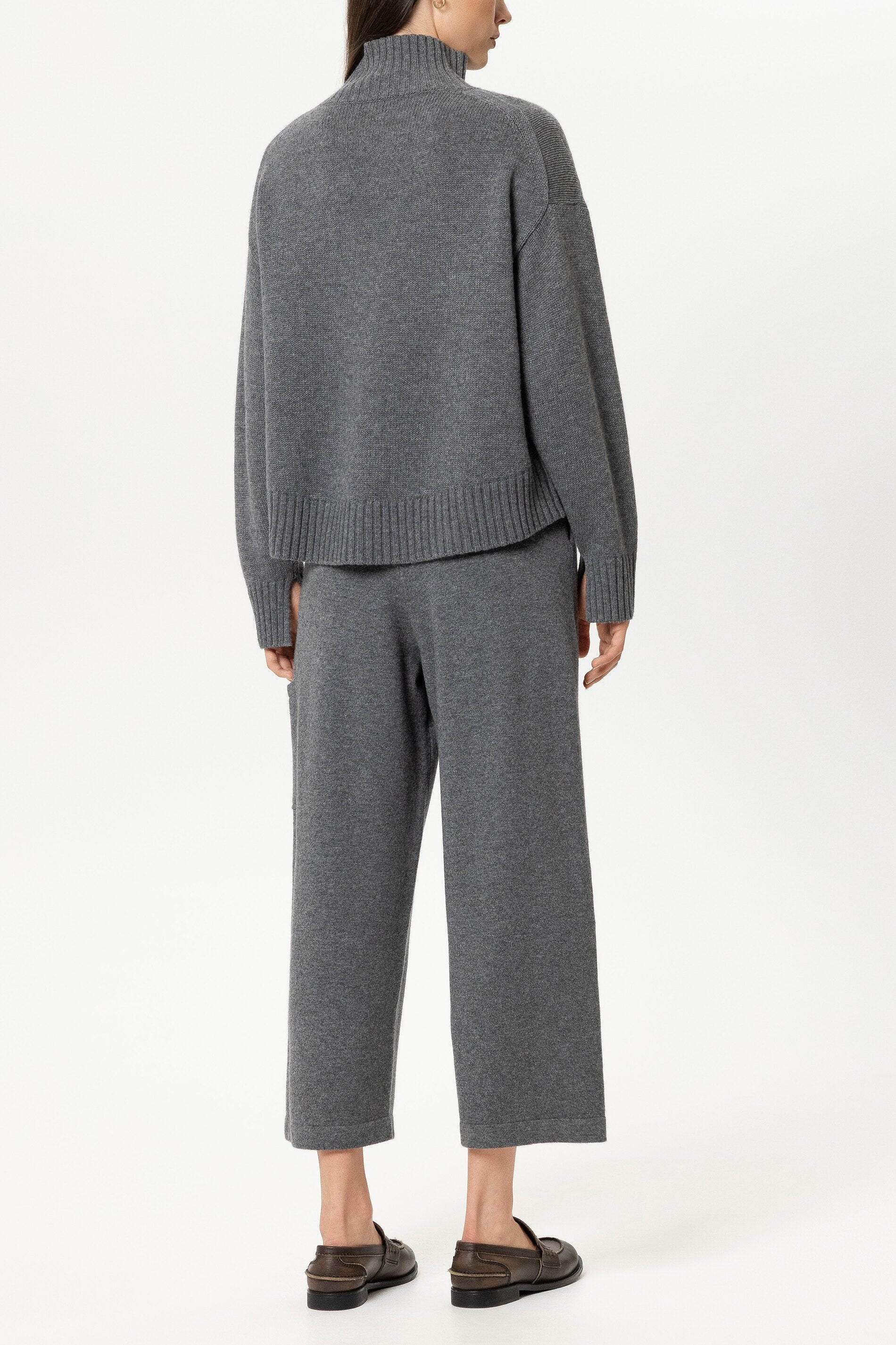 Cargo-Pants aus Woll-Mix - multi - Standard | Model Rück