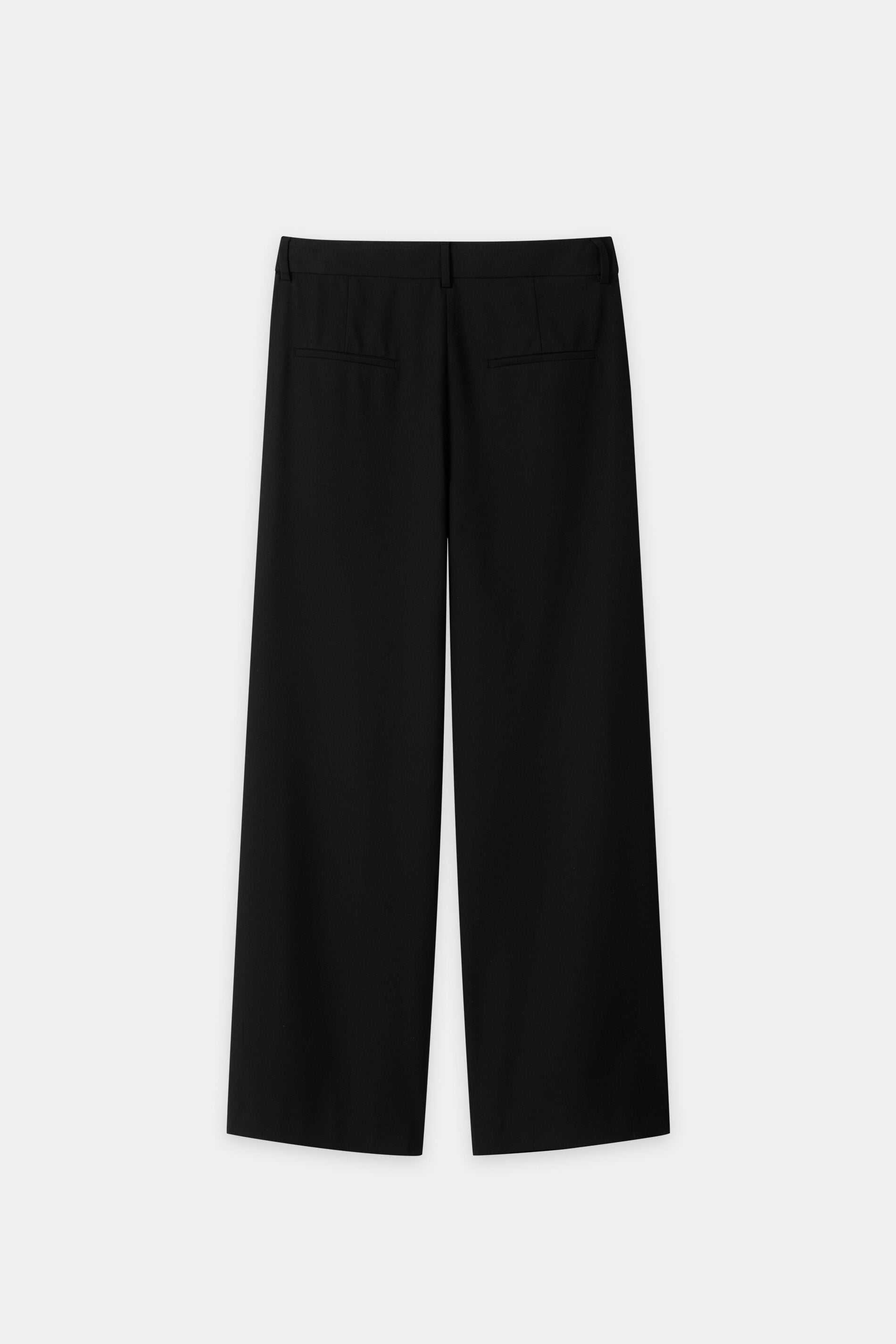 Wideleg-Pants - black - Standard | Artikel Rück