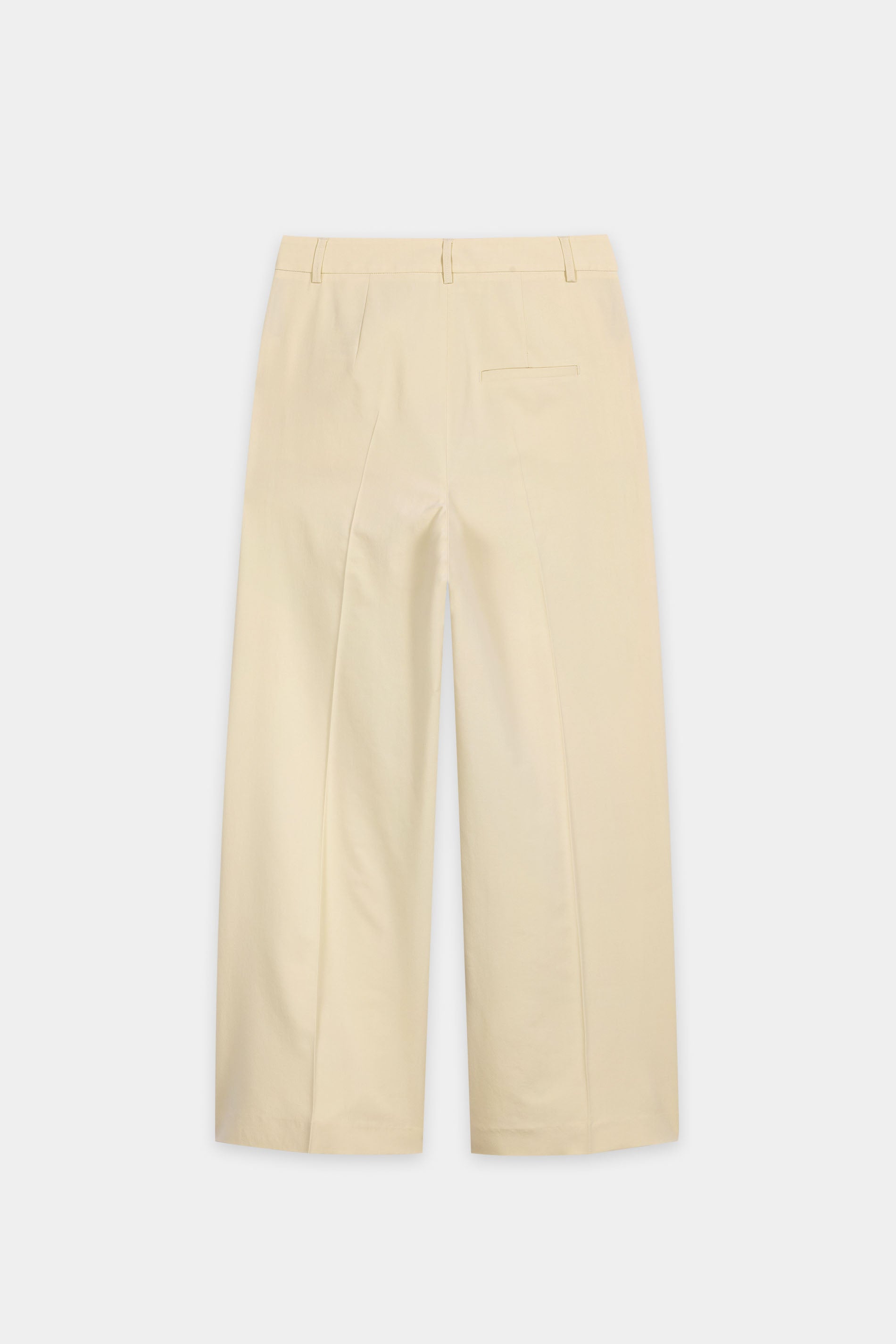 Canvas-Wideleg-Pants - butter yellow - Standard | Artikel Rück