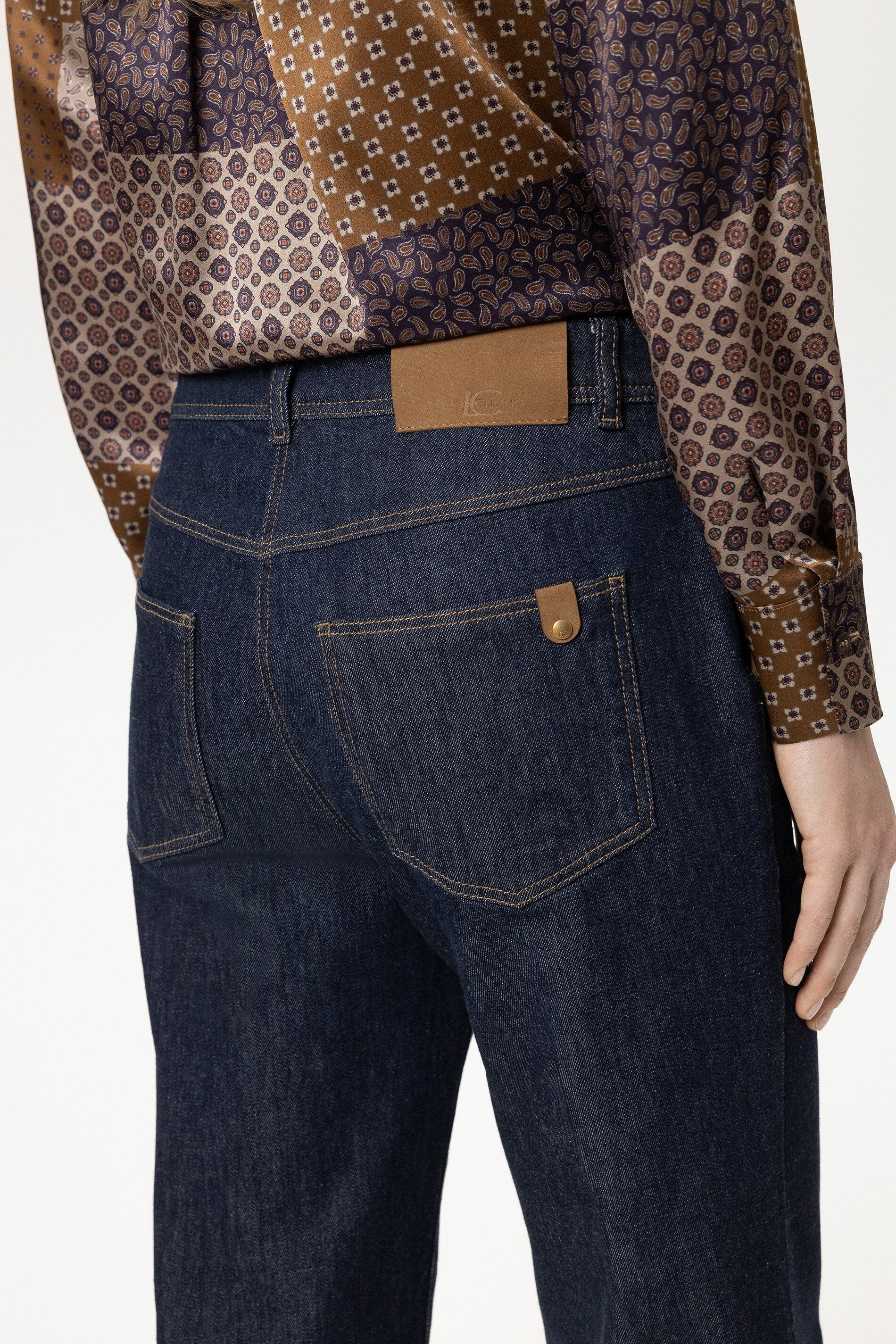 Authentic-Straightleg-Denim - denim blue - Standard | Model Detail