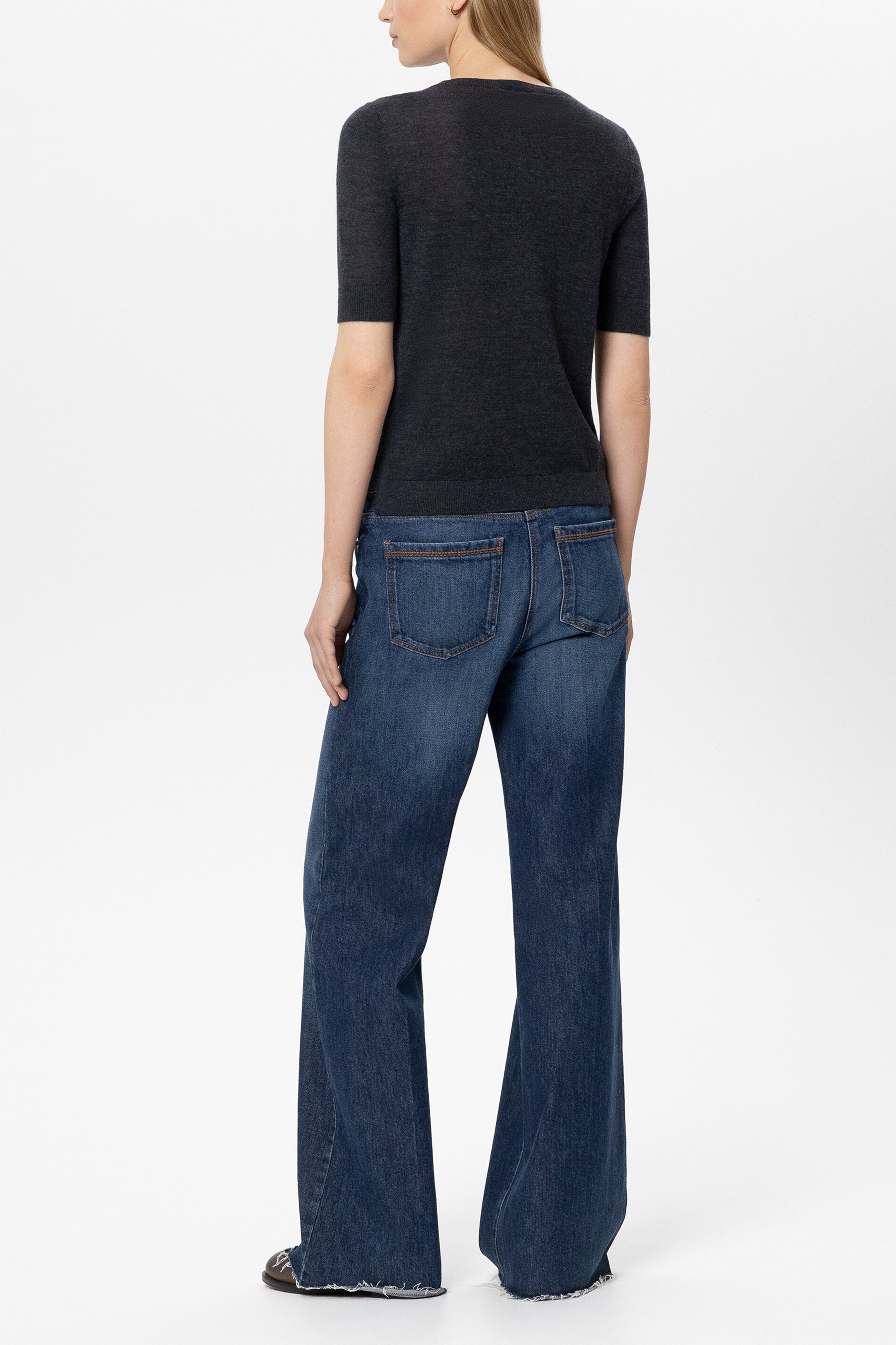 Authentic-Bootcut-Denim - multi - Standard | Model Rück