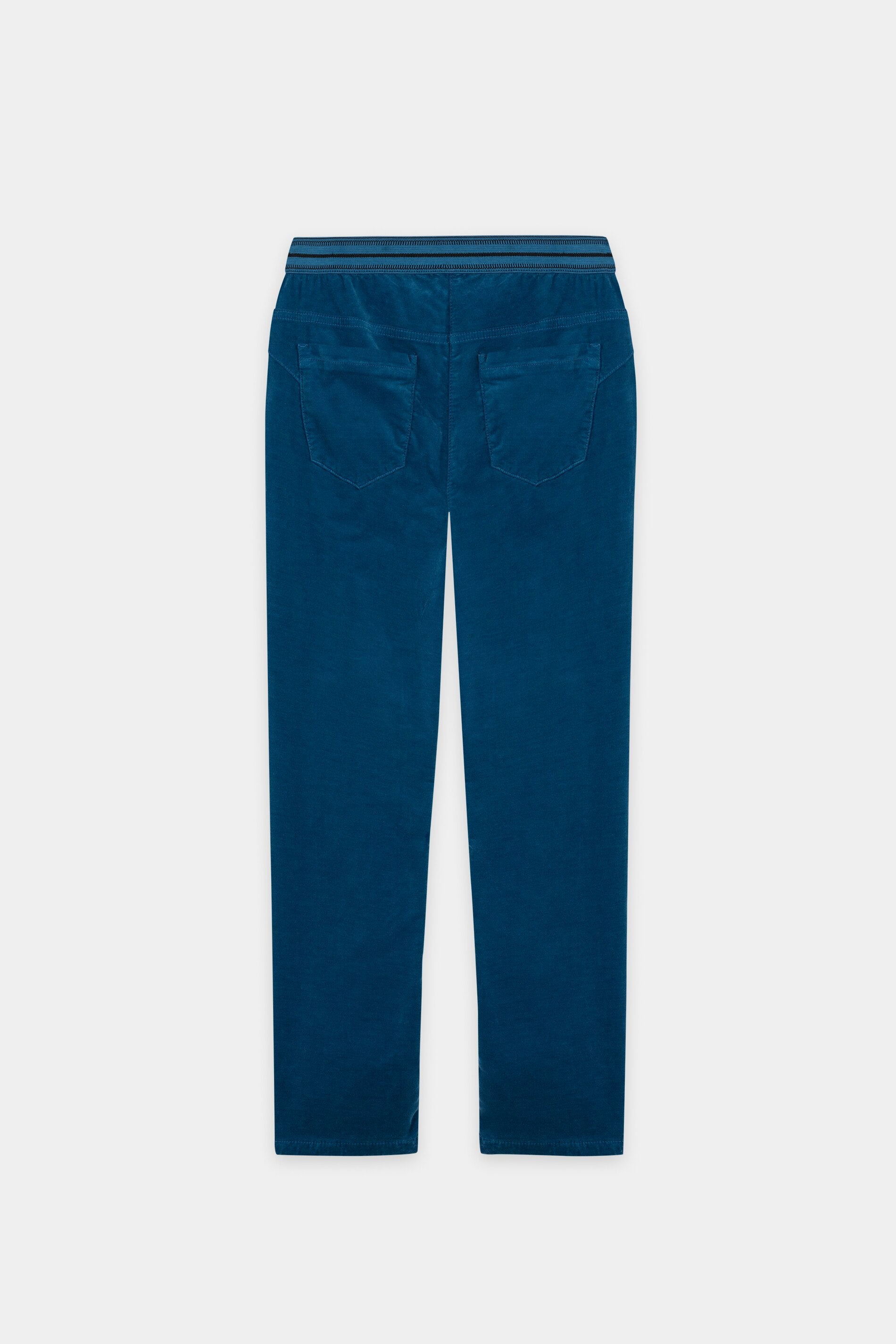 Skinny-Velvet-Pants - sapphire - Standard | Artikel Rück