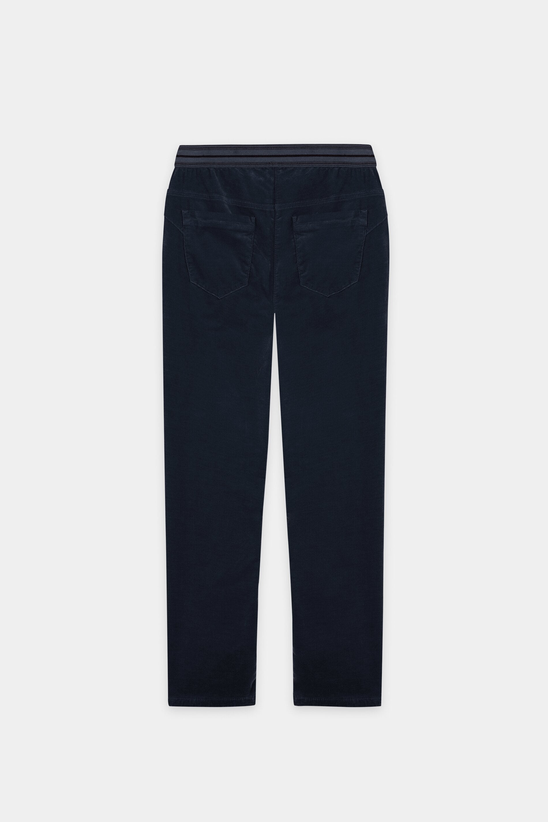Skinny-Velvet-Pants - winter navy - Standard | Artikel Rück