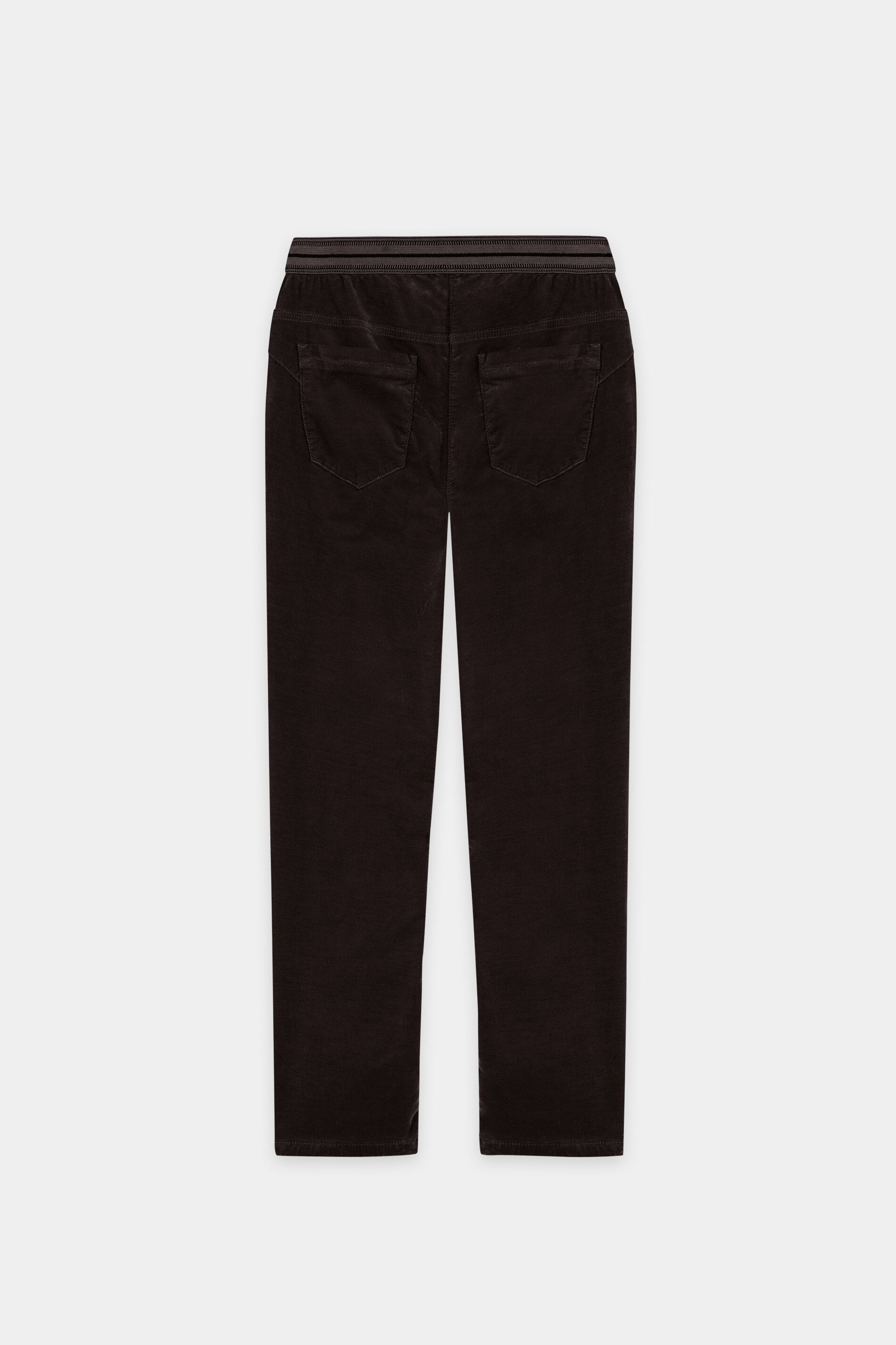 Skinny-Velvet-Pants - truffle - Standard | Artikel Rück