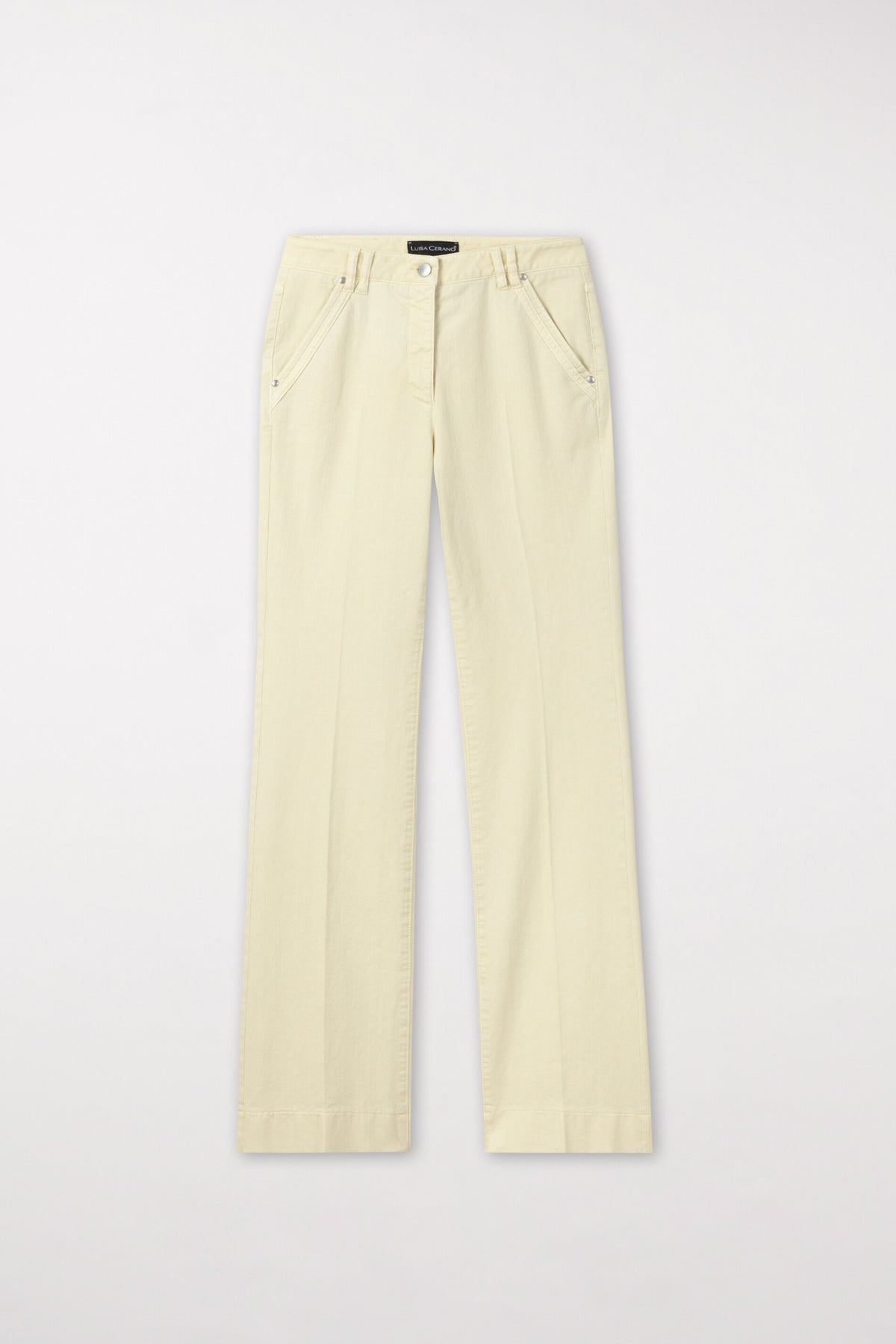 Authentic-Bootleg-Denim - pale citron - Standard | Artikel Front