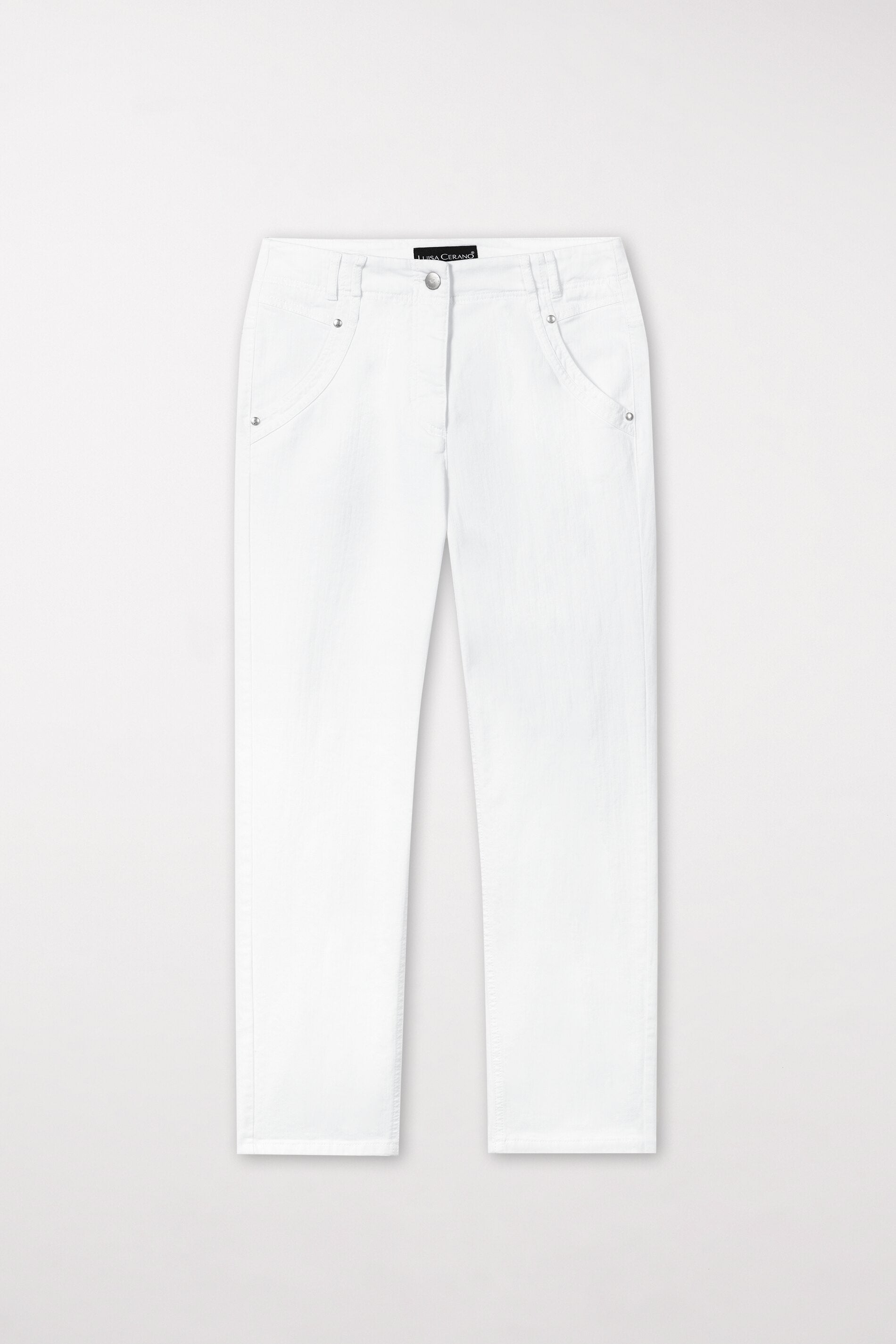 Straightleg-Denim - bleached white - Standard | Artikel Front