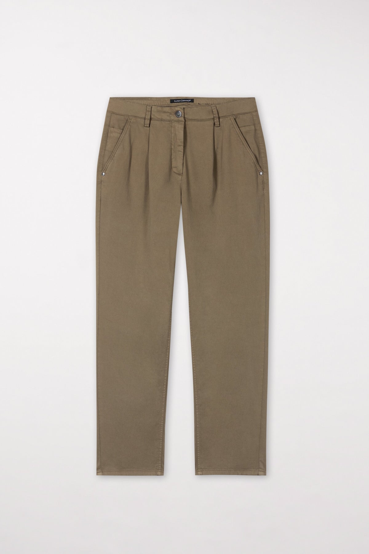 High-Stretch-Chino-Denim - tobacco - Standard | Artikel Front