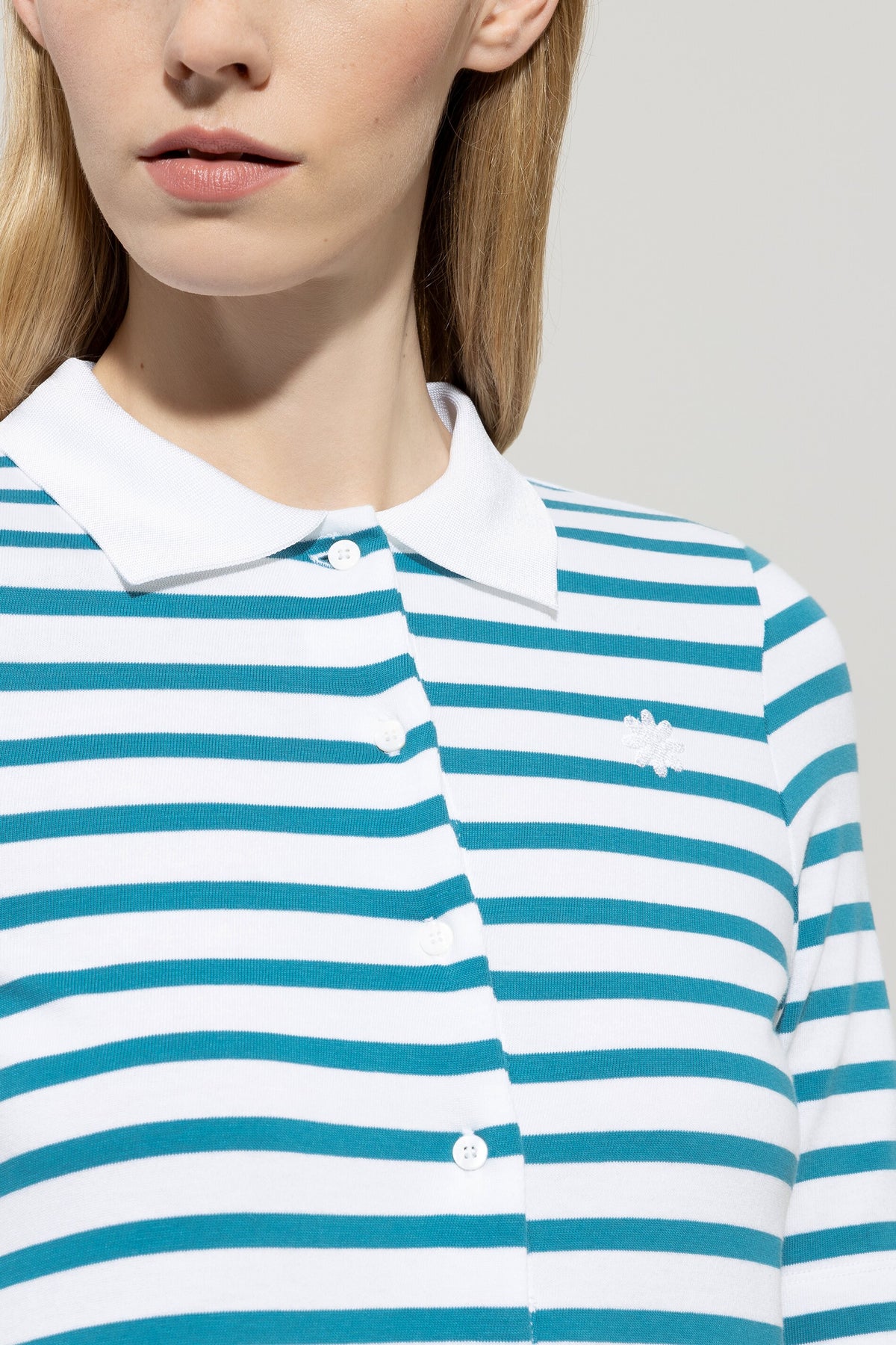 Streifen-Polokleid - multi - Standard | Model Detail