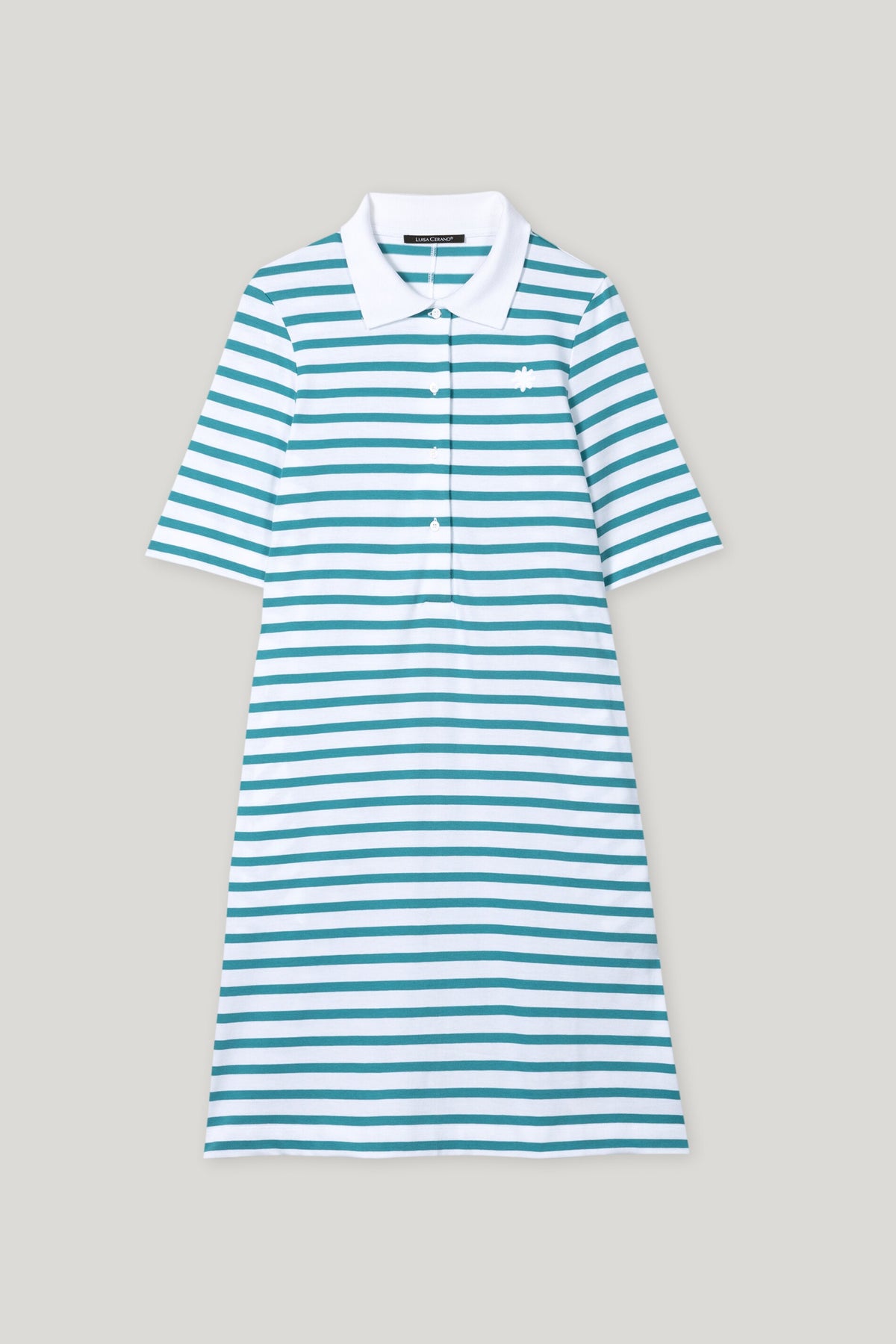 Streifen-Polokleid - multi - Standard | Artikel Front