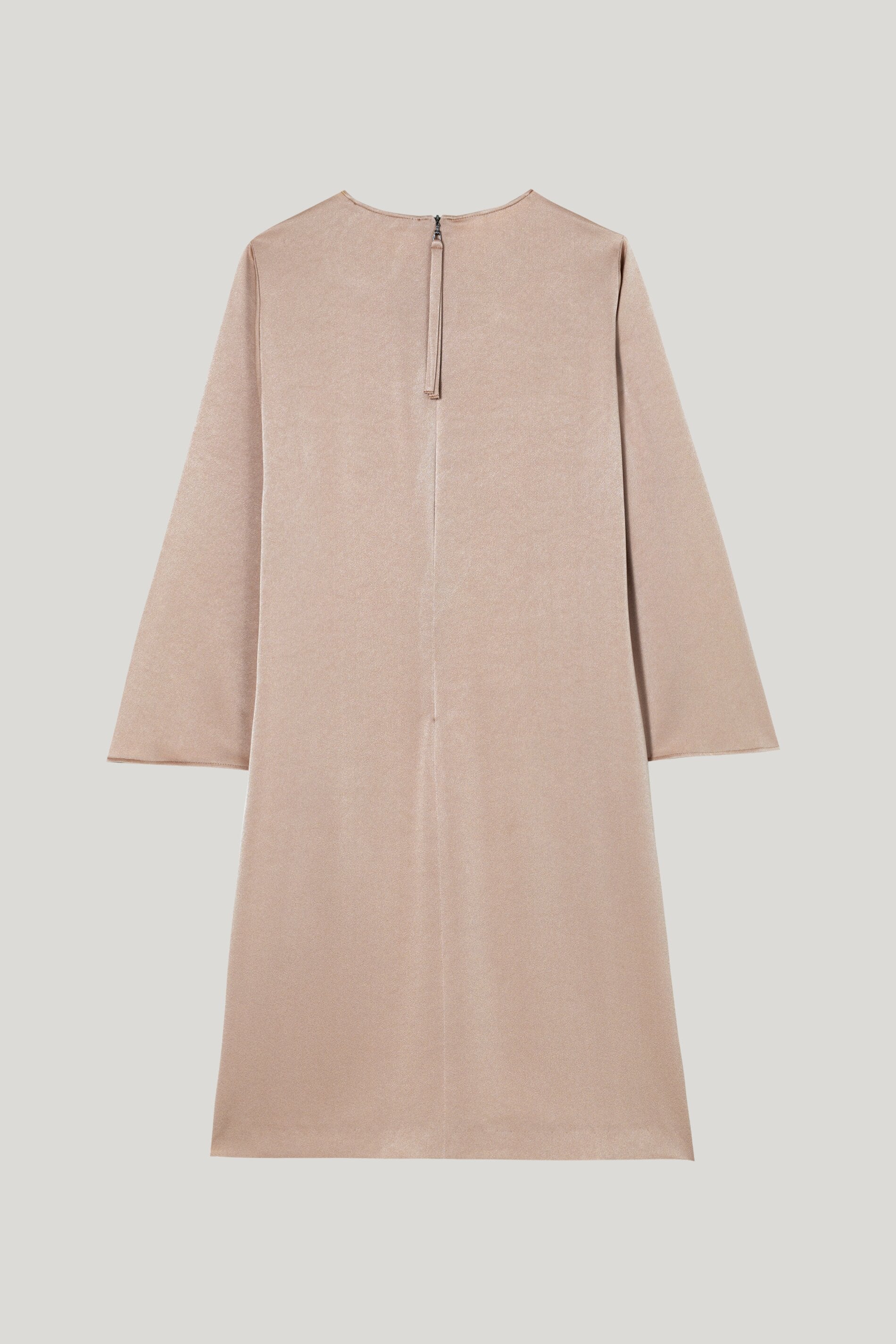 Satin-Minikleid - mushroom - Standard | Artikel Rück