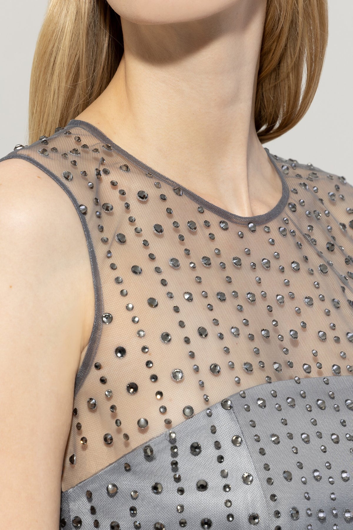 Shiftkleid in Mesh-Optik - multi - Standard | Model Detail