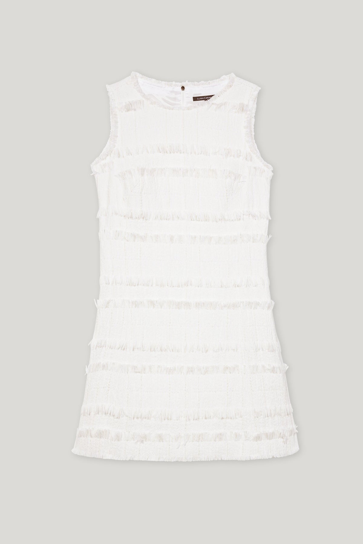 Tweed-Shiftdress - off white - Standard | Artikel Front