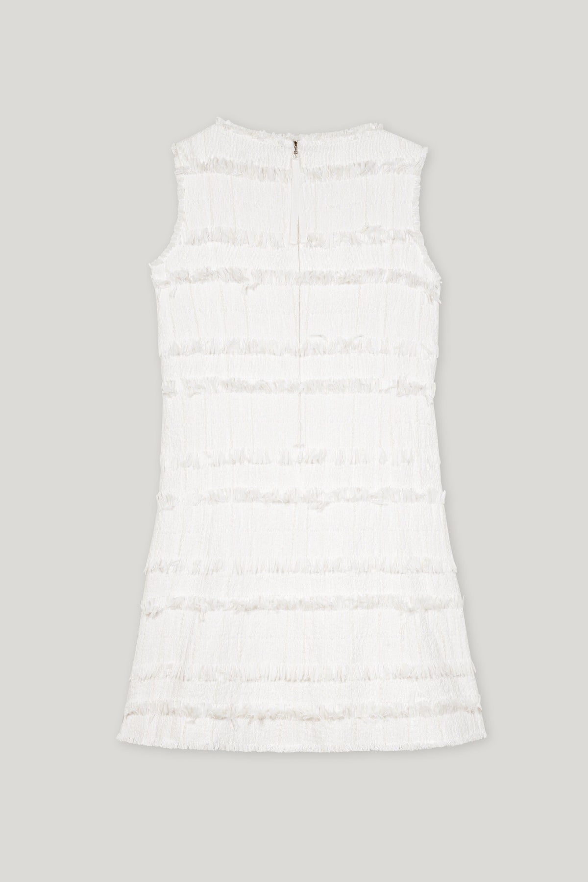 Tweed-Shiftdress - off white - Standard | Artikel Rück