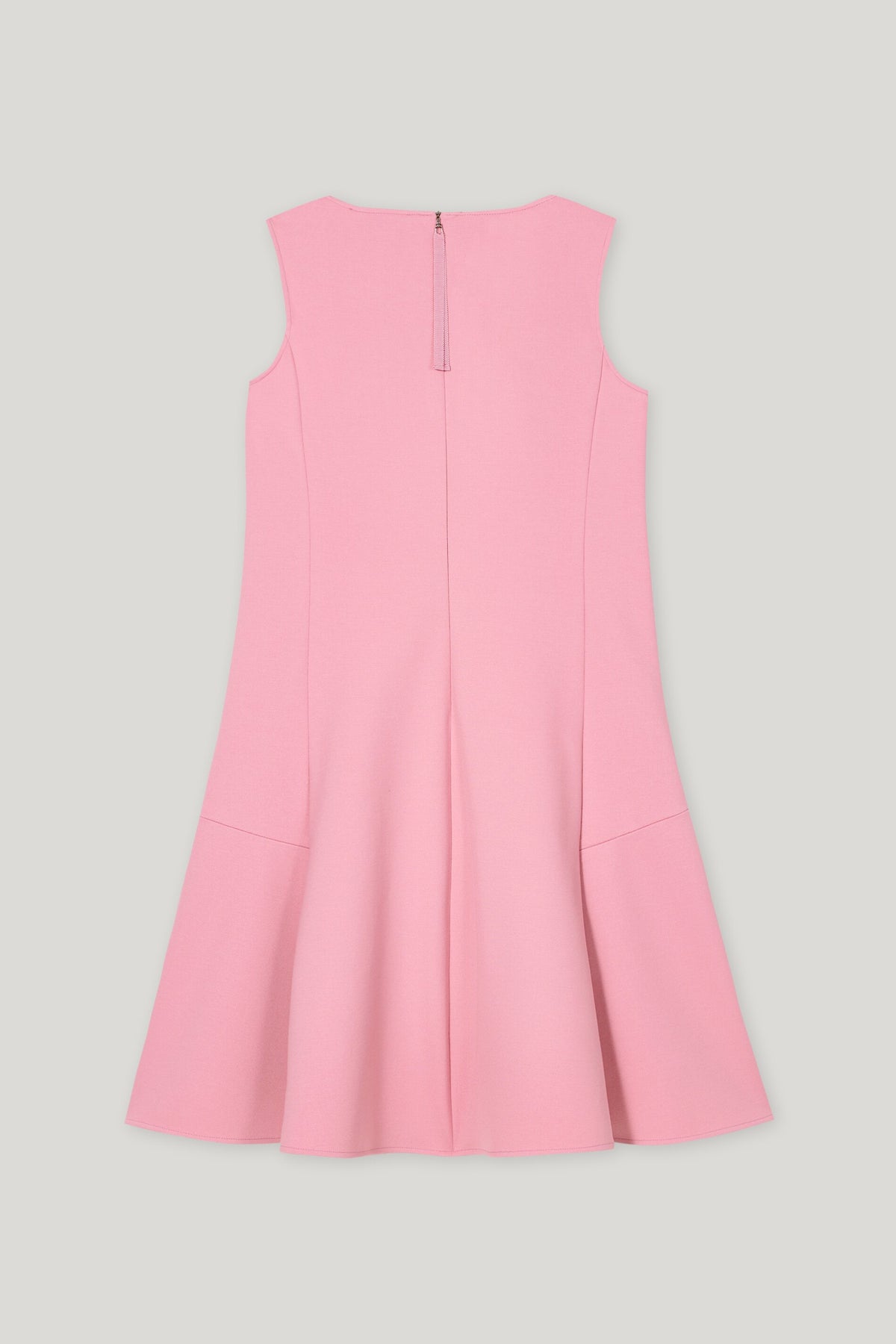 Minikleid aus Punto-Milano - cherry blossom - lange Version | Artikel Rück
