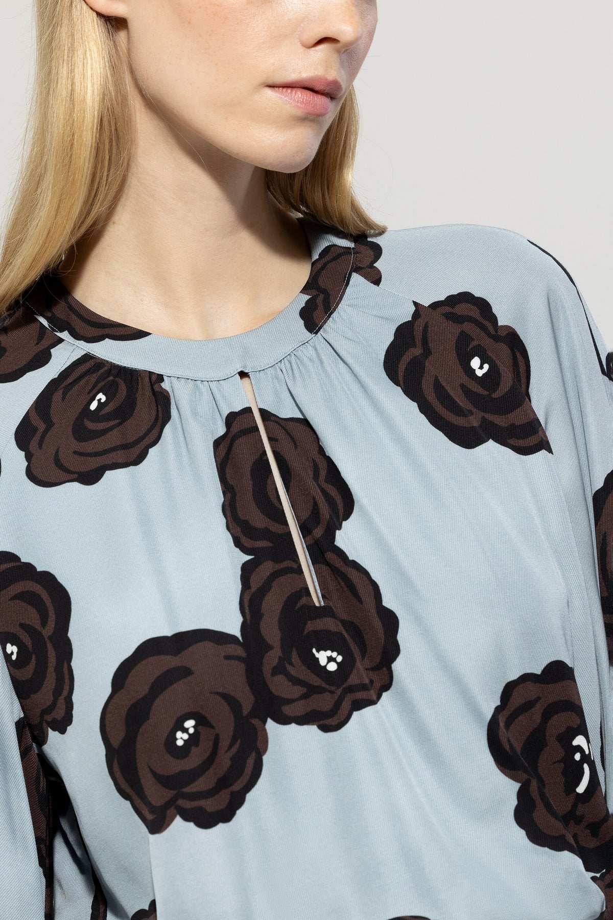 Maxikleid mit Flower-Print - multi - Standard | Model Detail
