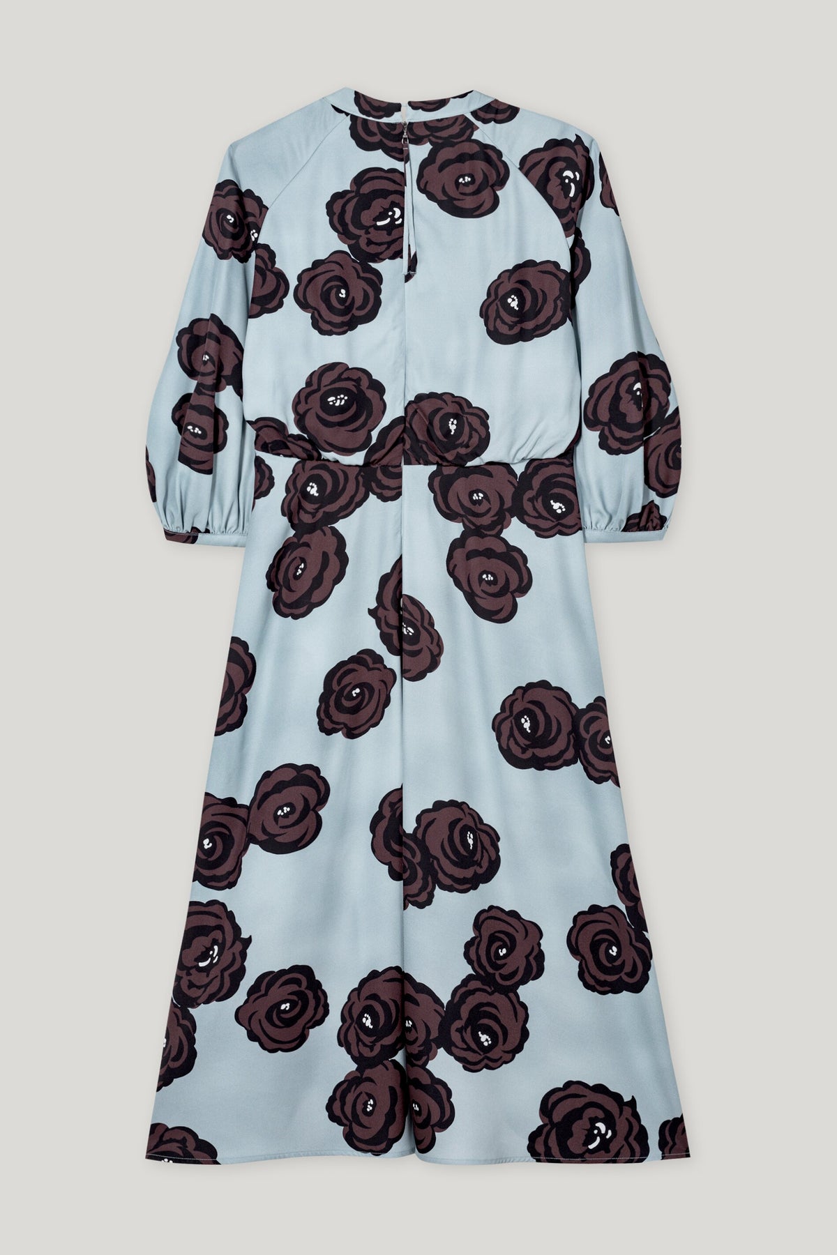 Maxikleid mit Flower-Print - multi - Standard | Artikel Rück