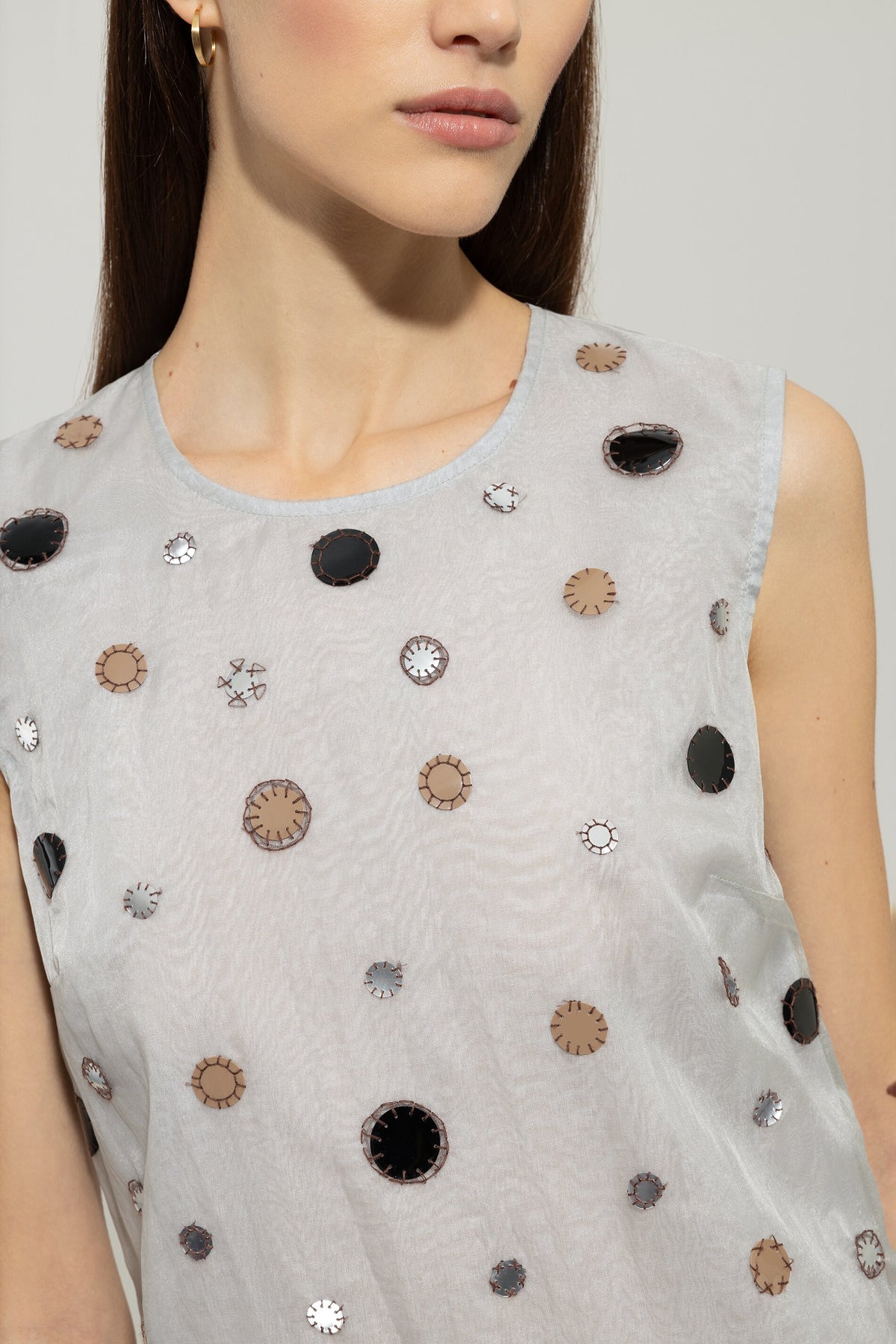 Organza-Shiftdress - multi - Standard | Model Detail