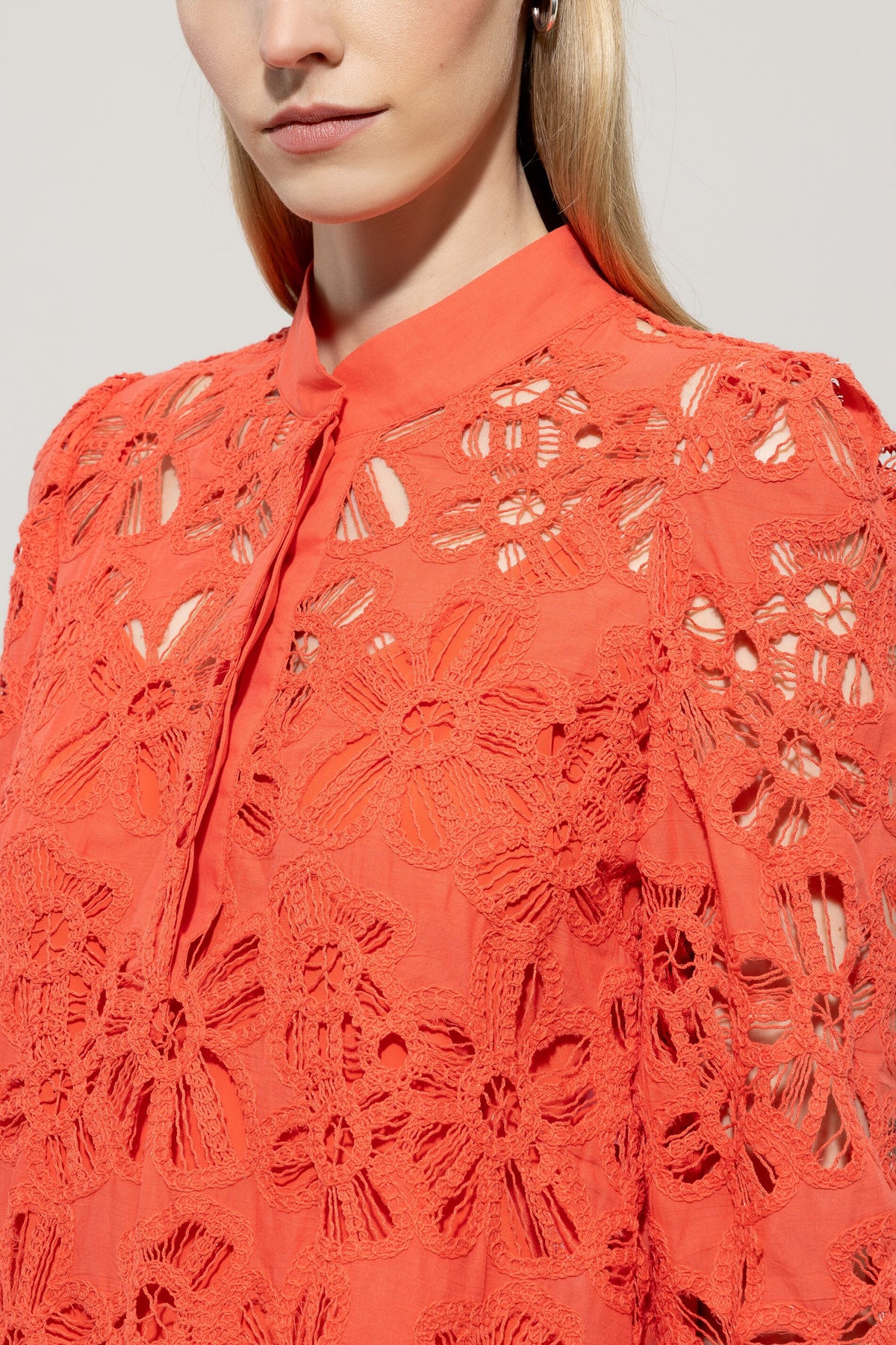 Crochet-Hemdblusenkleid - hibiscus - Standard | Model Detail