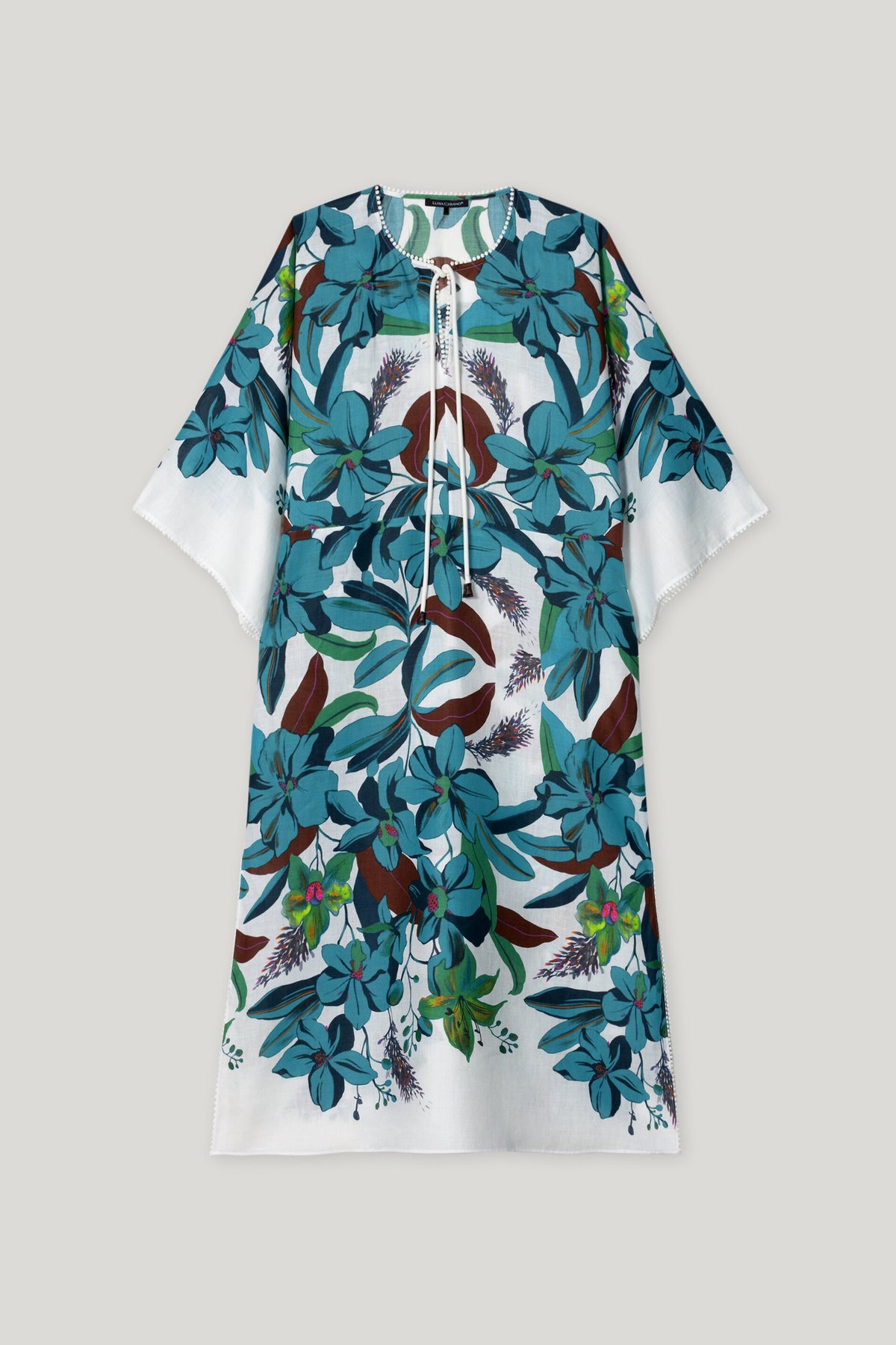 Tunikakleid mit Hawaii-Print - multi - Standard | Artikel Front