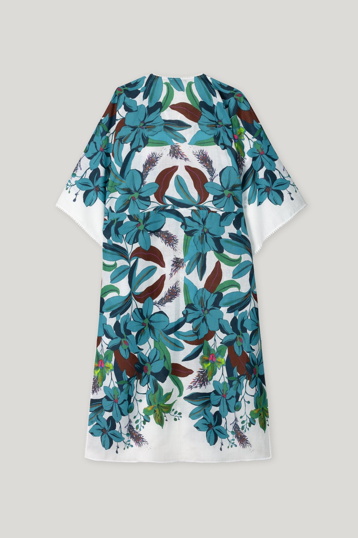 Tunikakleid mit Hawaii-Print - multi - Standard | Artikel Rück