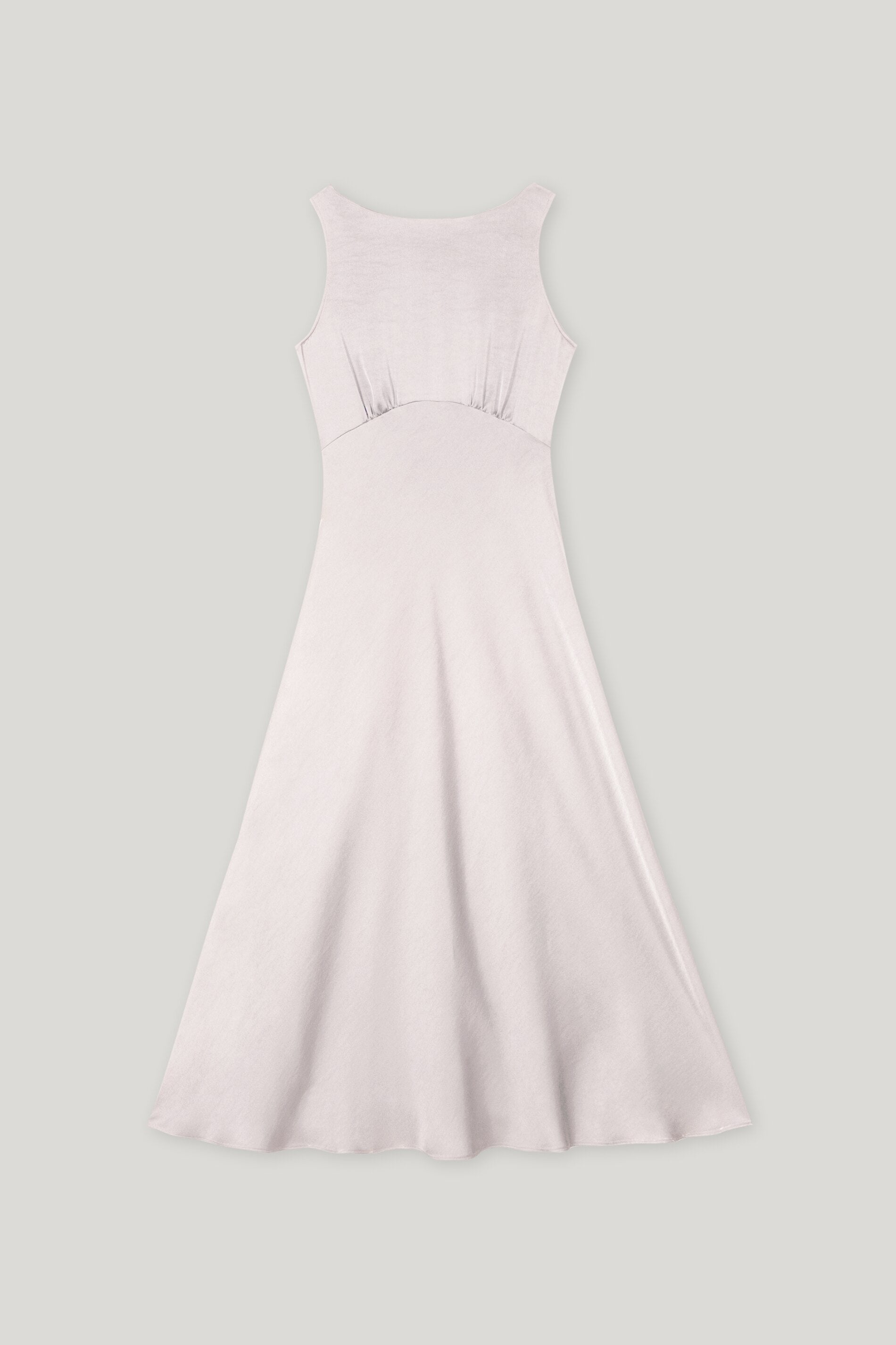 Satin-Maxidress - creamy powder - Standard | Artikel Front