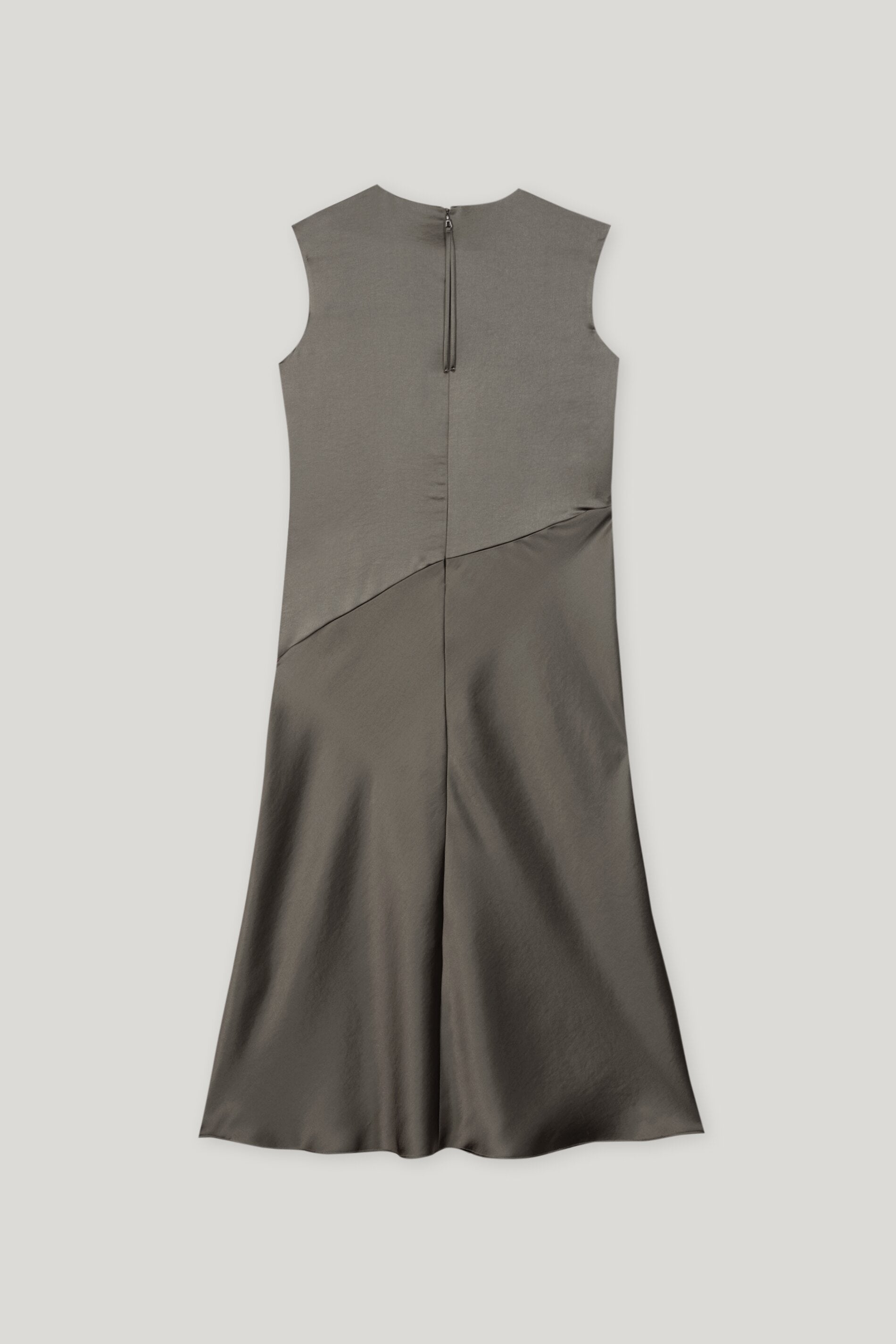 Shiftdress mit Cut-out-Detail - cool khaki - Standard | Artikel Rück