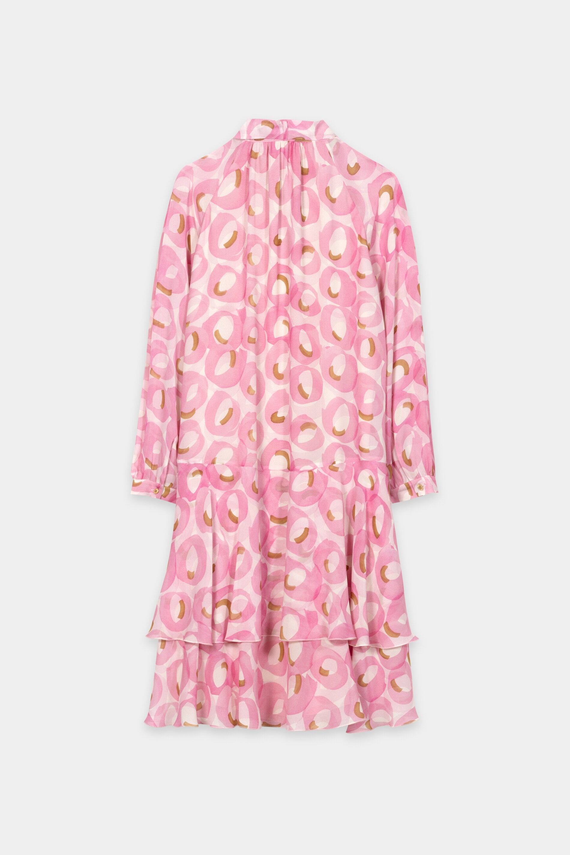 Boho-Kleid mit Retro-Print - creamy blush / cream - Standard | Artikel Rück