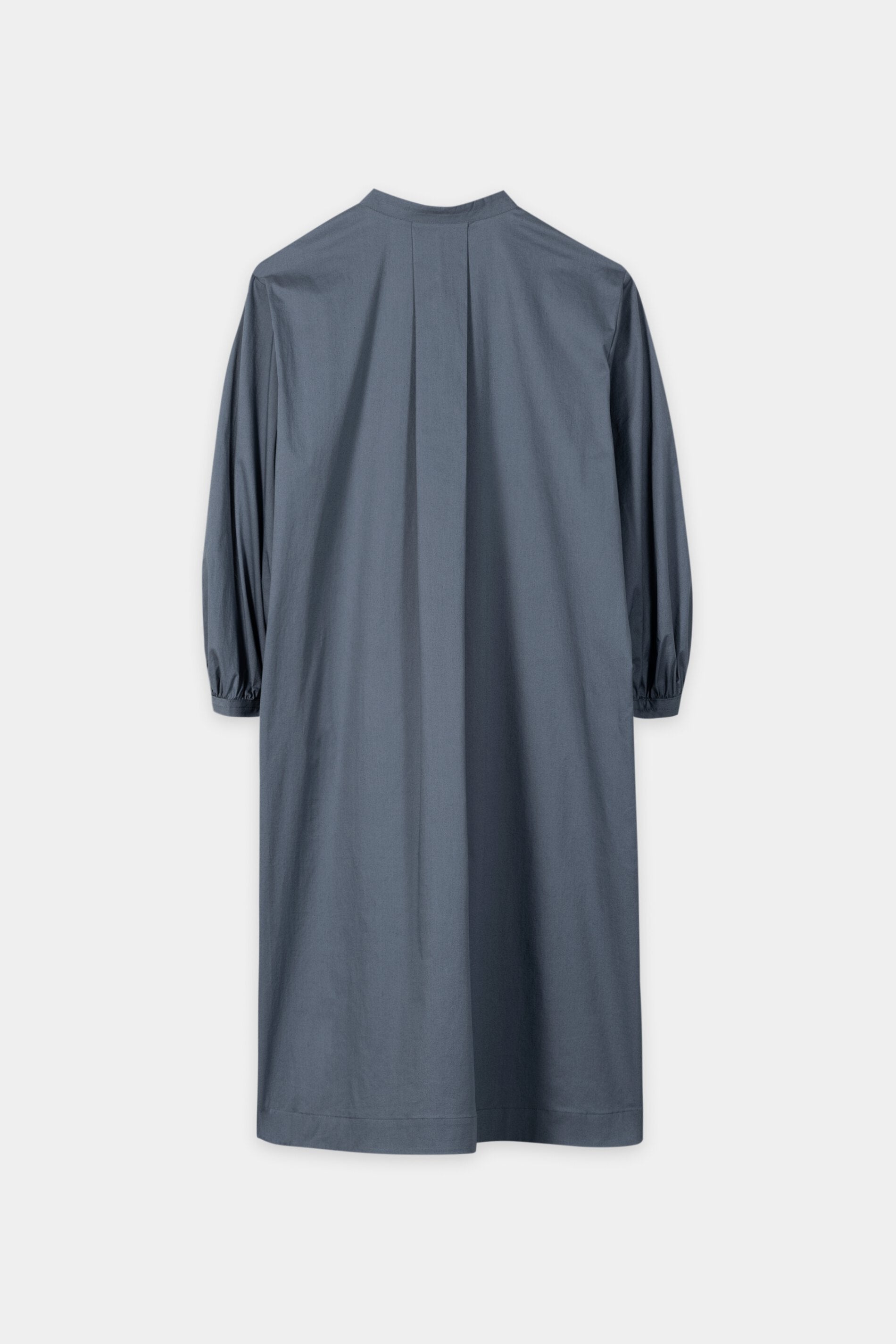 Gabardine-Hemdblusenkleid - tinted blue - Standard | Artikel Rück