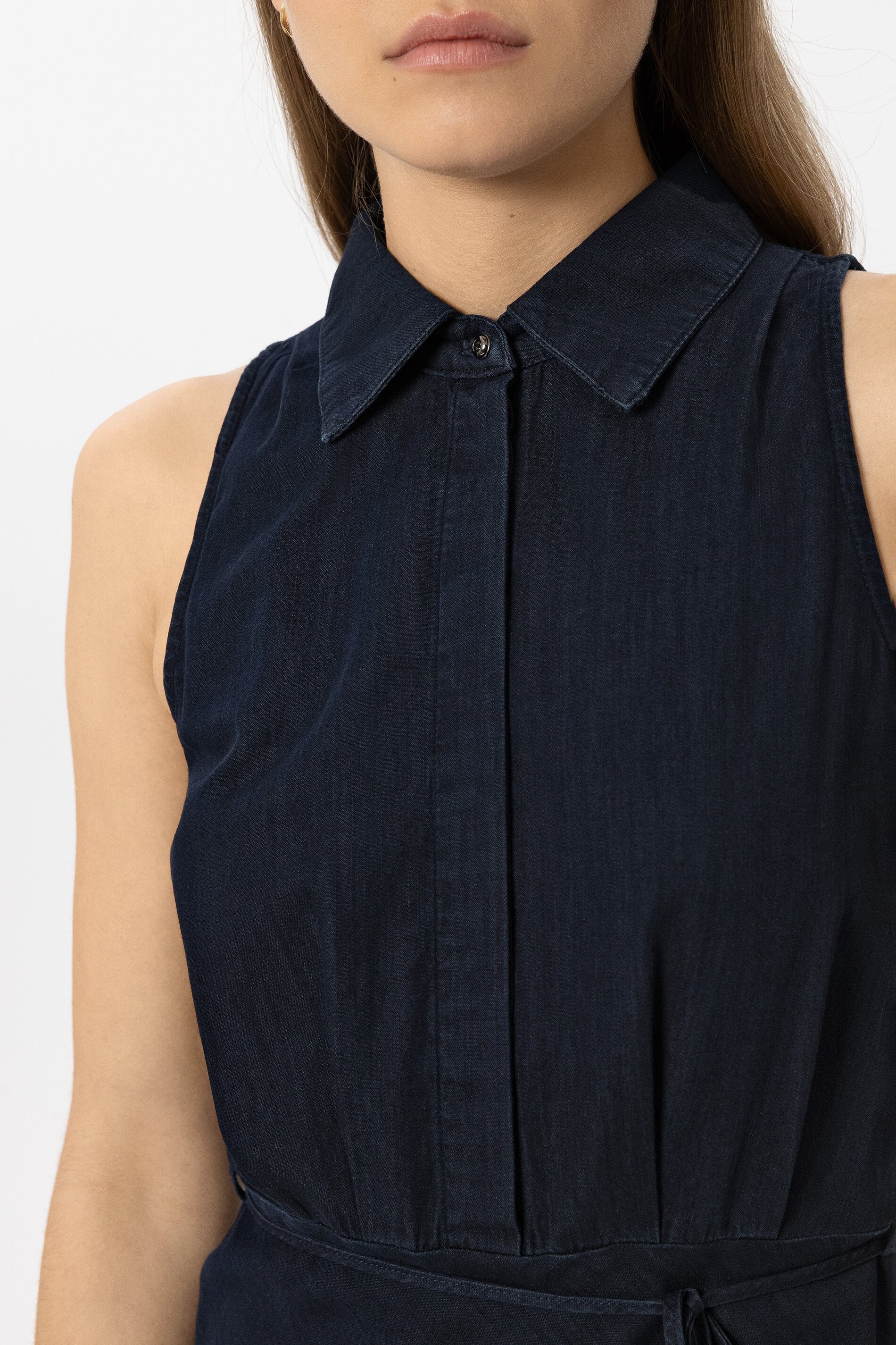 Denim-Hemdblusenkleid - multi - Standard | Model Detail